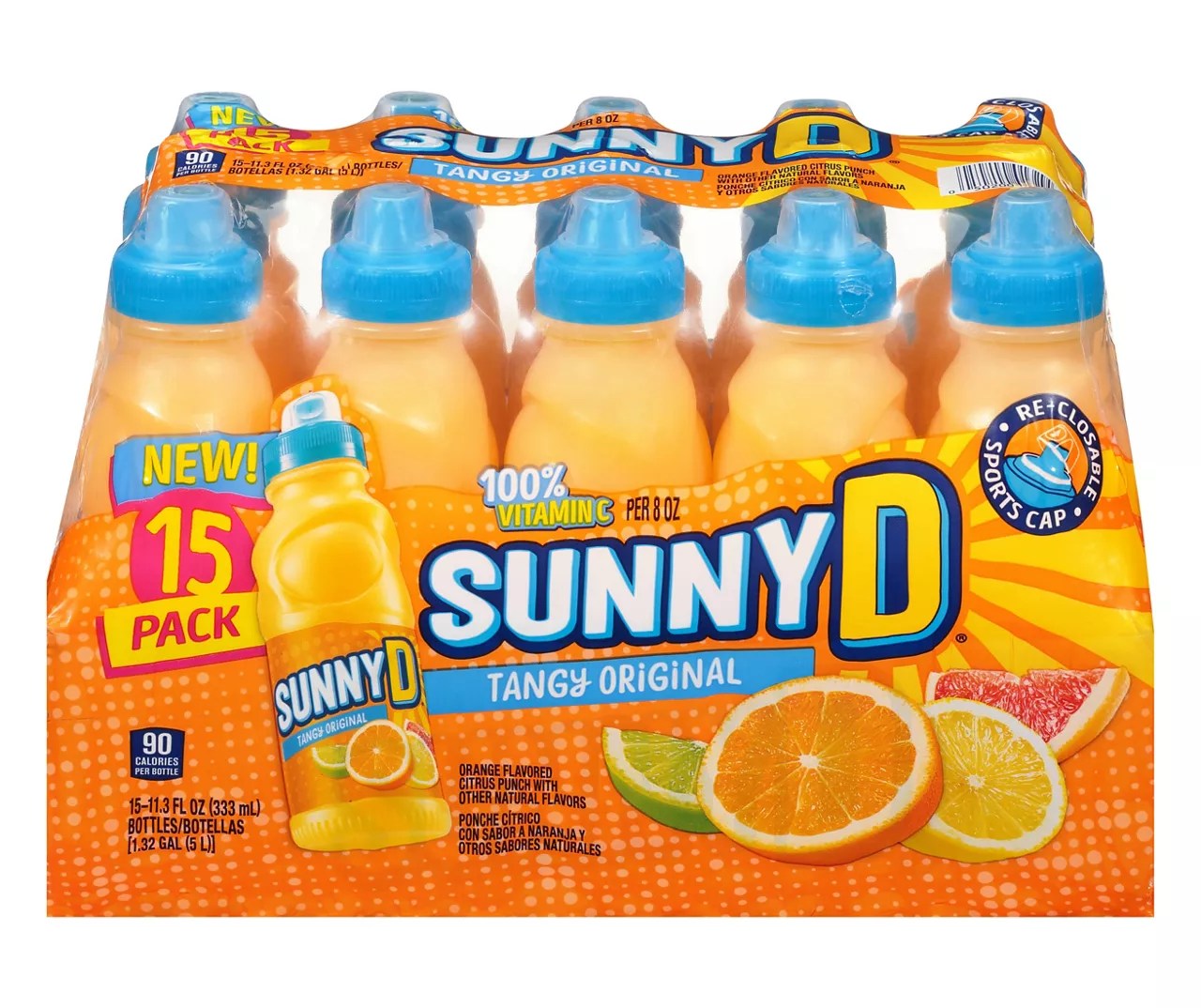 SunnyD Tangy Original, 15Pack Big Lots