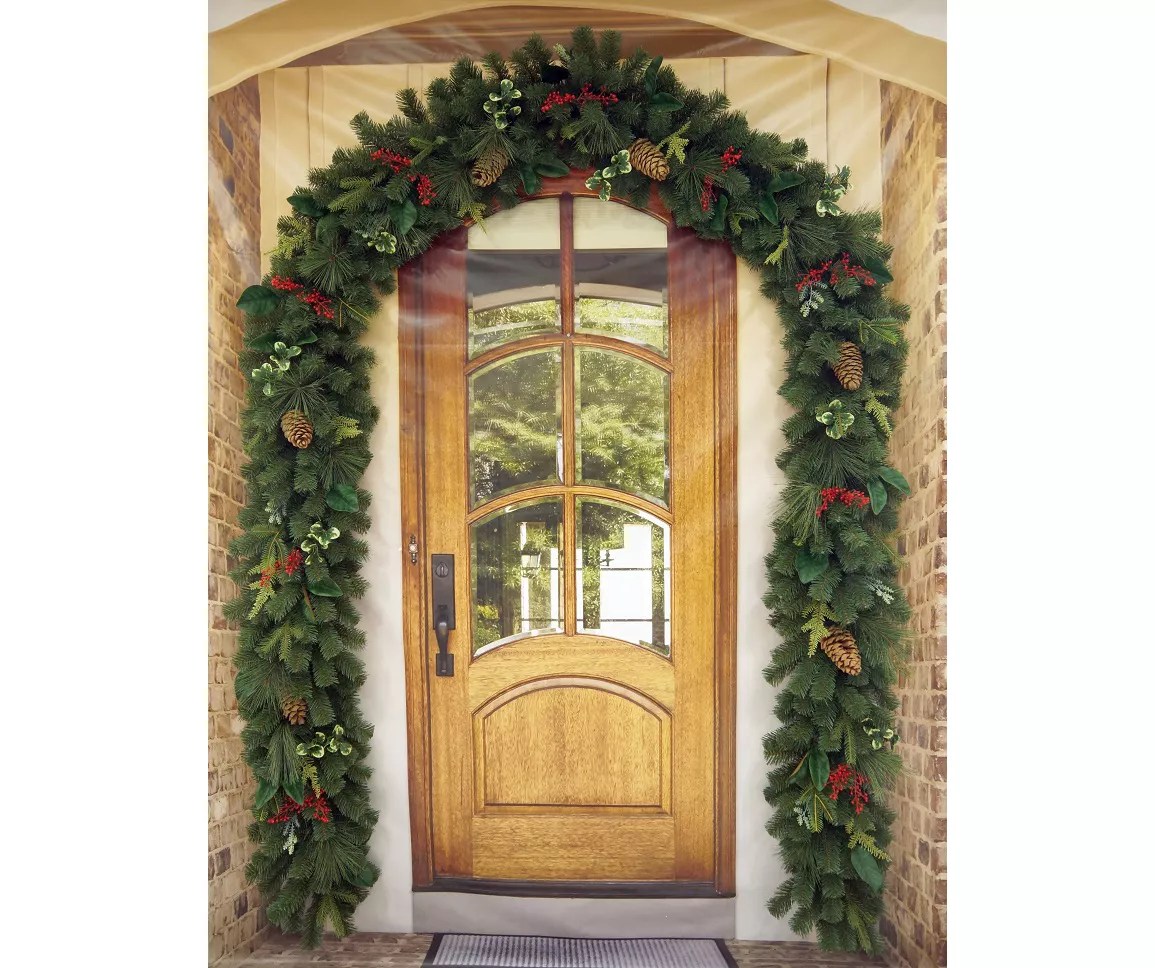 Green Pine & Berry LightUp Archway Big Lots