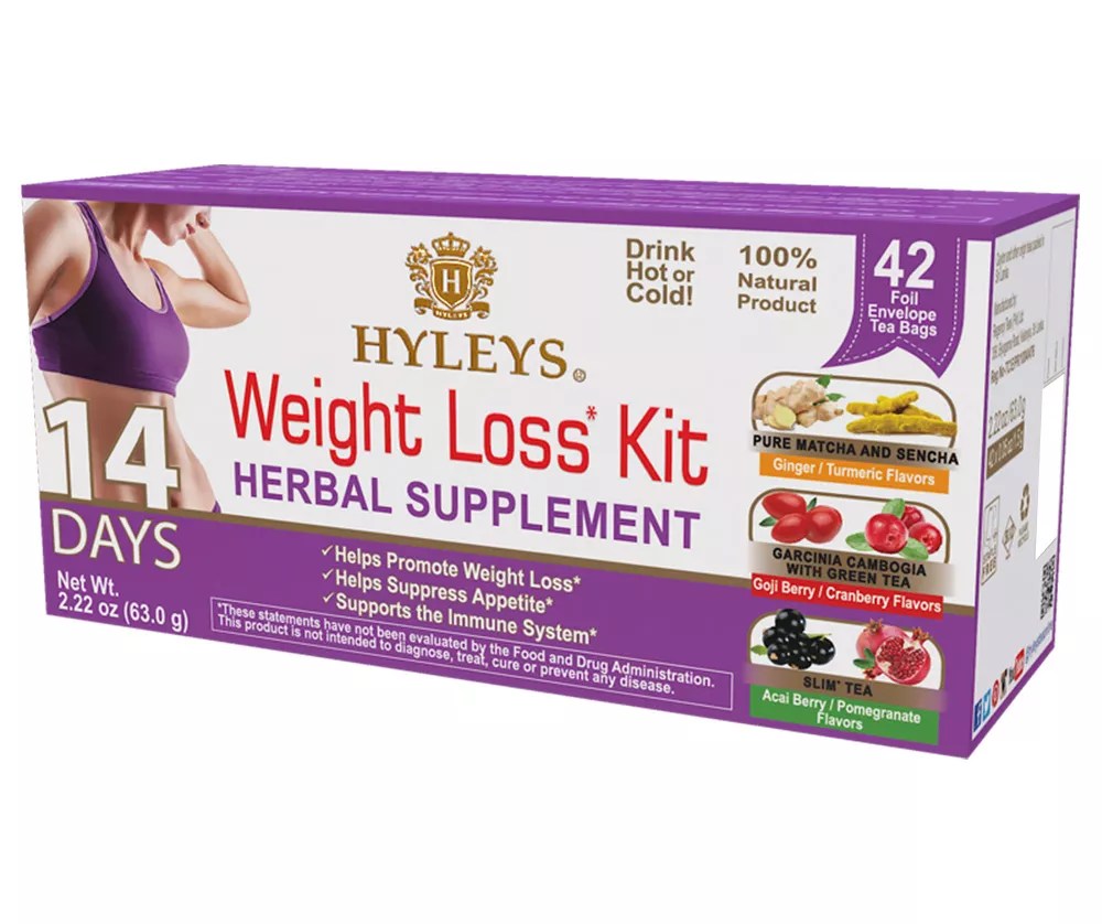 Hyleys 14Day Ginger Herbal Supplement Weight Loss Kit Big Lots
