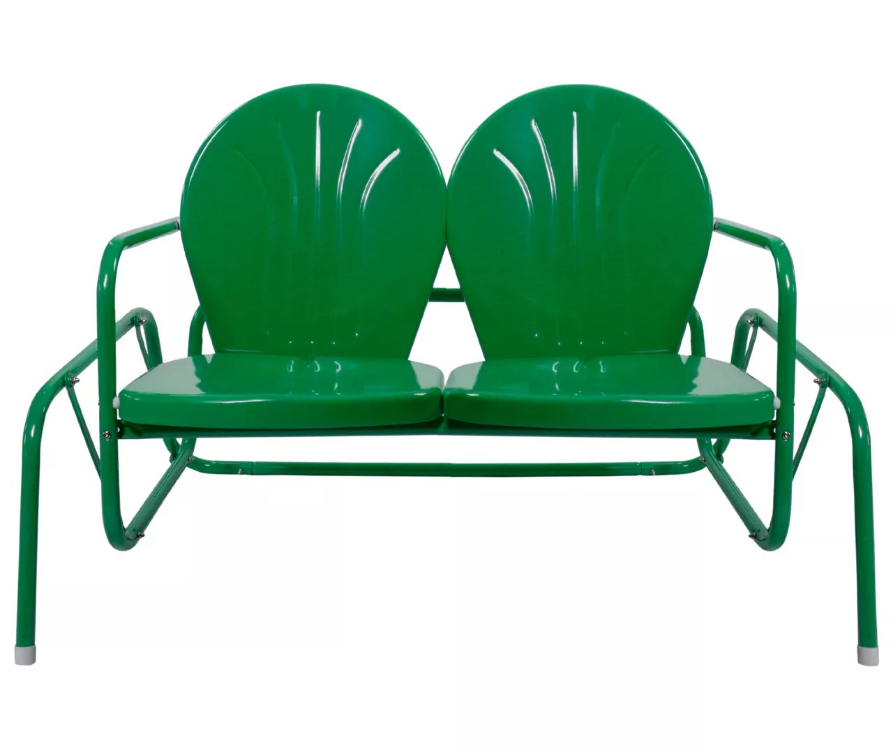 Northlight Northlight Retro Tulip Metal Patio Glider Loveseat Big Lots