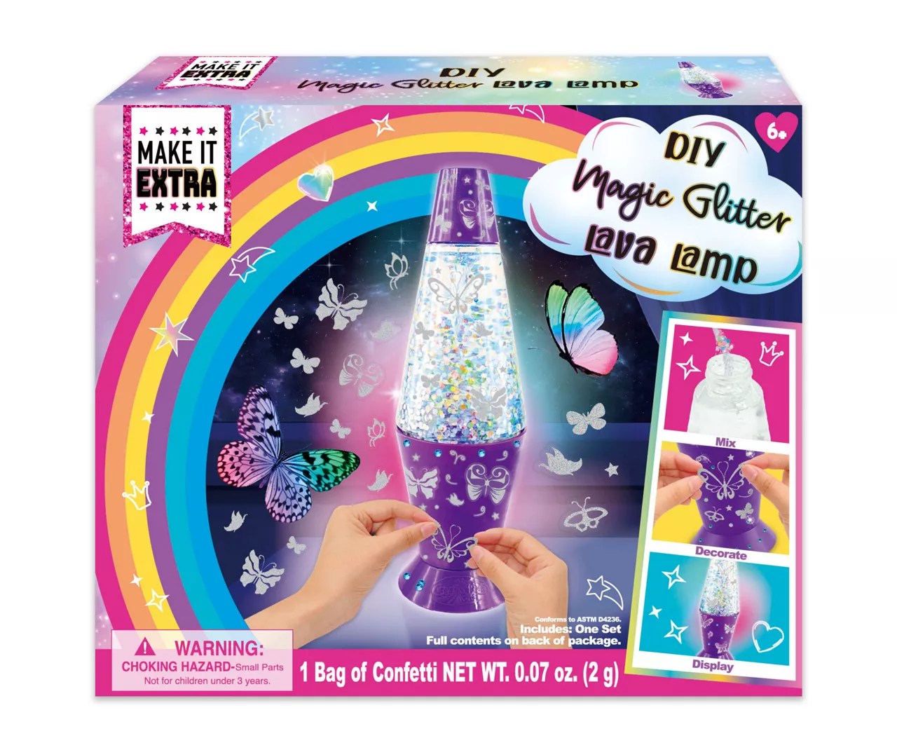 Creative Kids DIY Magic Glitter Lava Lamp Set Big Lots