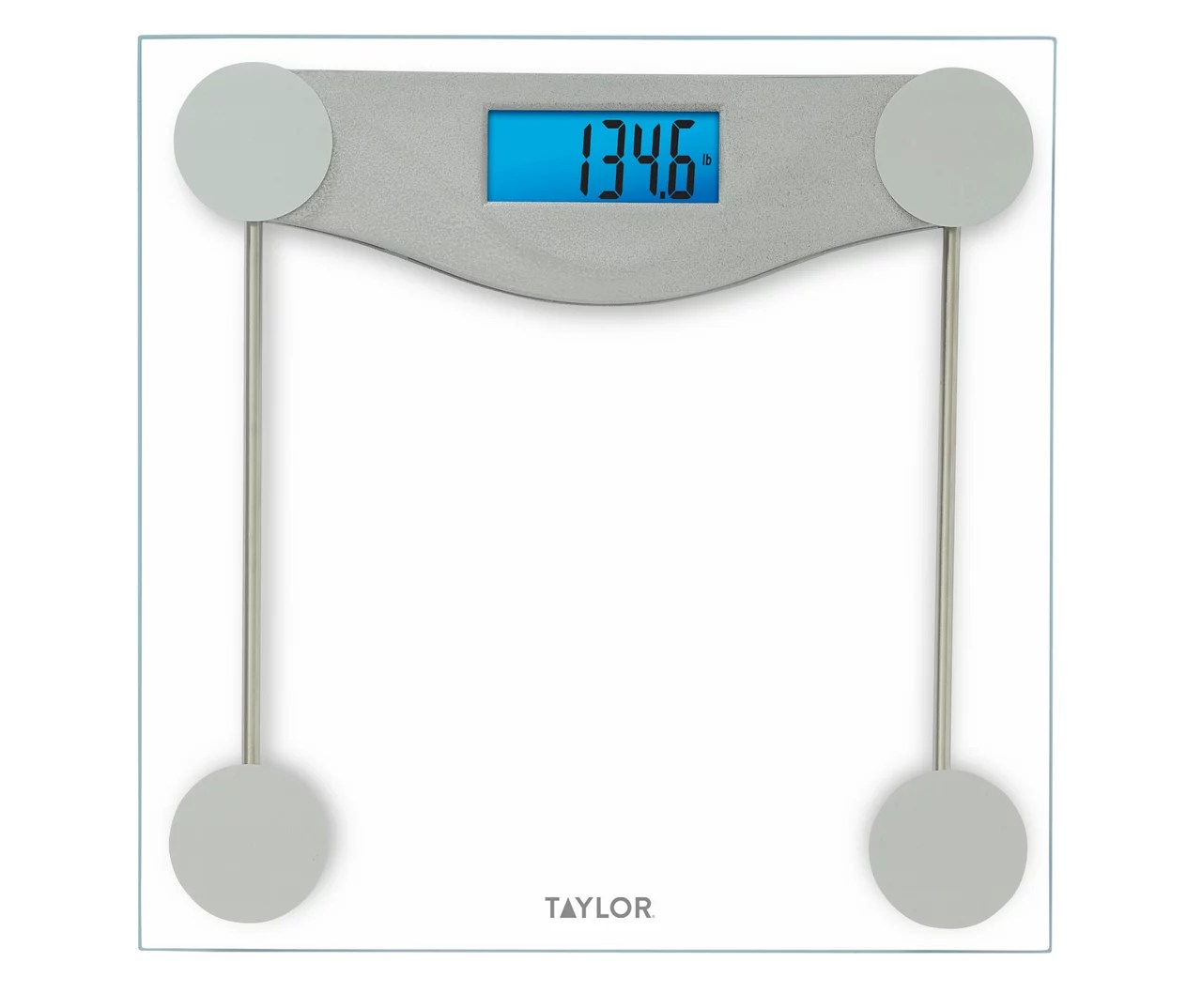 Taylor Digital Glass & Metal Bathroom Scale Big Lots