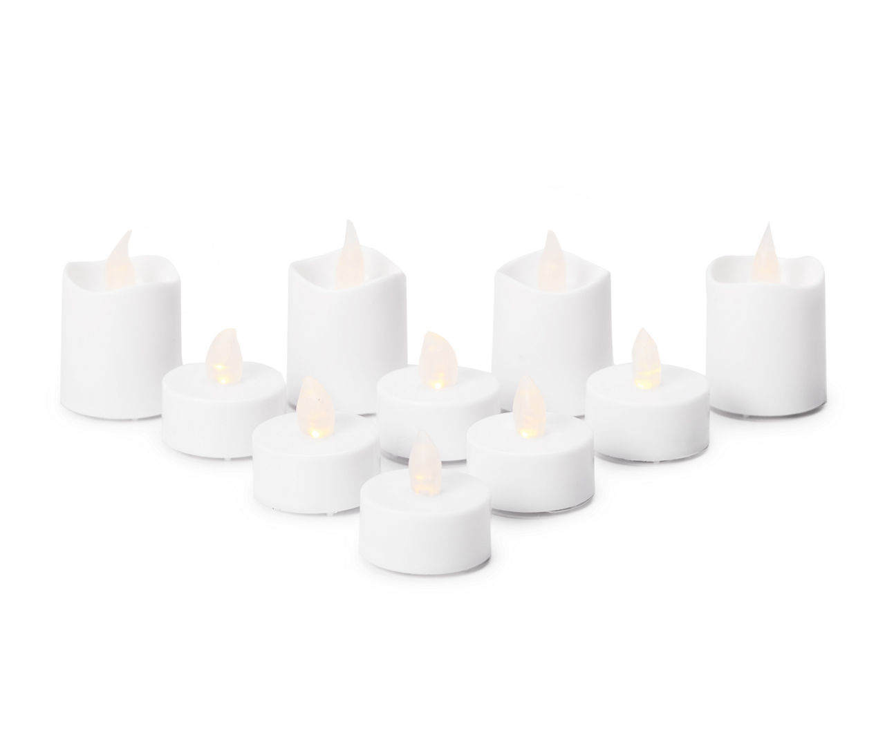White LED 10Piece Tealight & Votive Set Big Lots