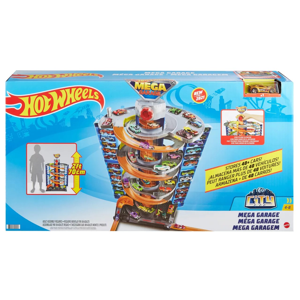 Hot Wheels City Mega Garage Play Set | Big Lots