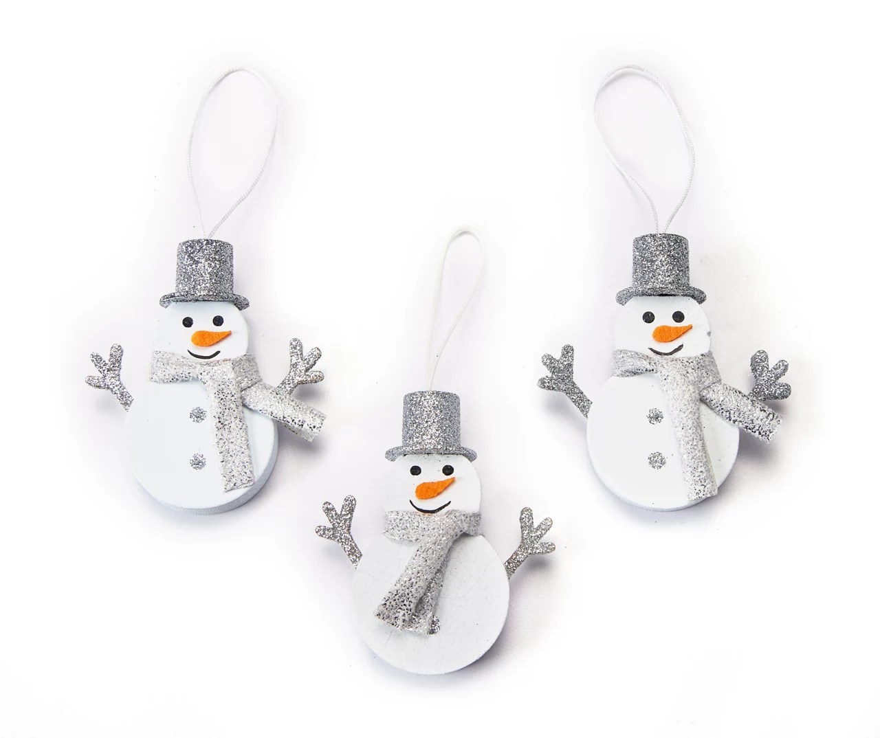 Winter Wonder Lane Arctic Snowman Ornaments, 6Pack Big Lots