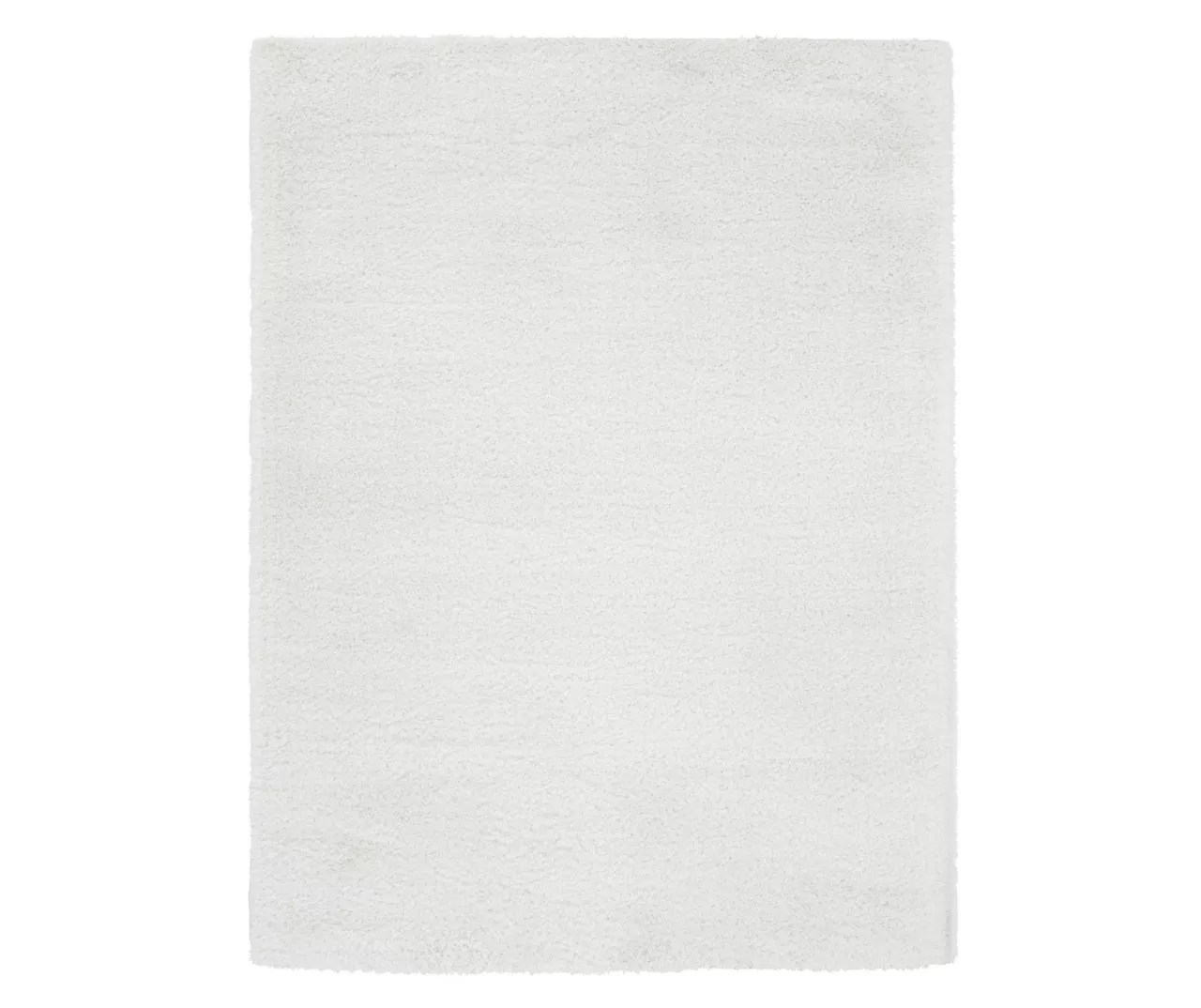 Broyhill Ritz Ivory Shag Area Rug, (6' x 9') Big Lots