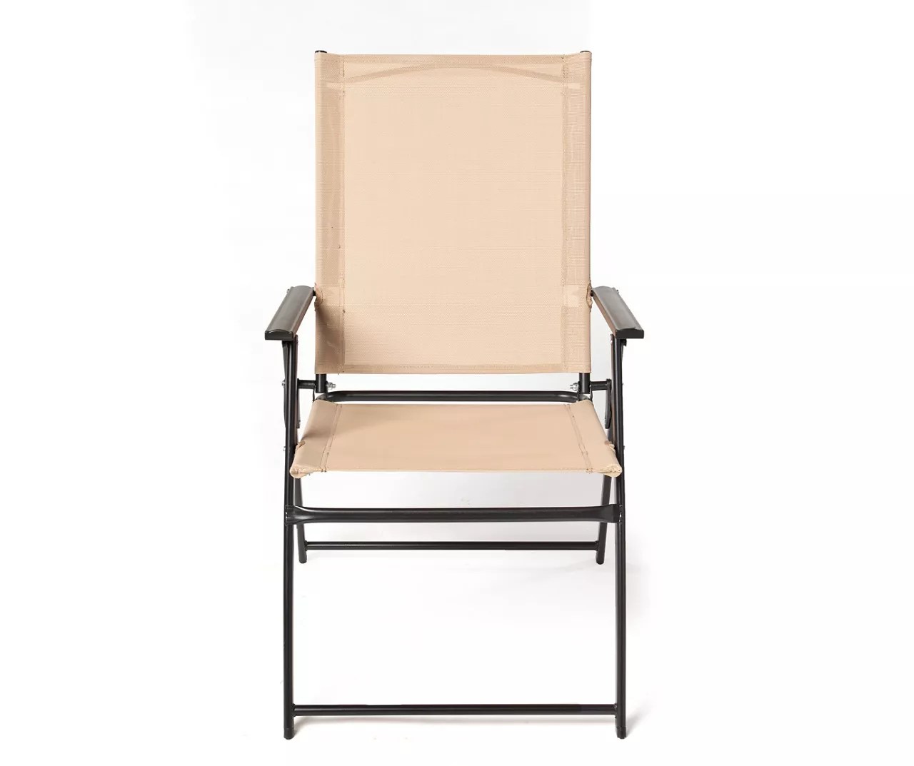 Real Living Tan Sling Fabric Folding Chair Big Lots