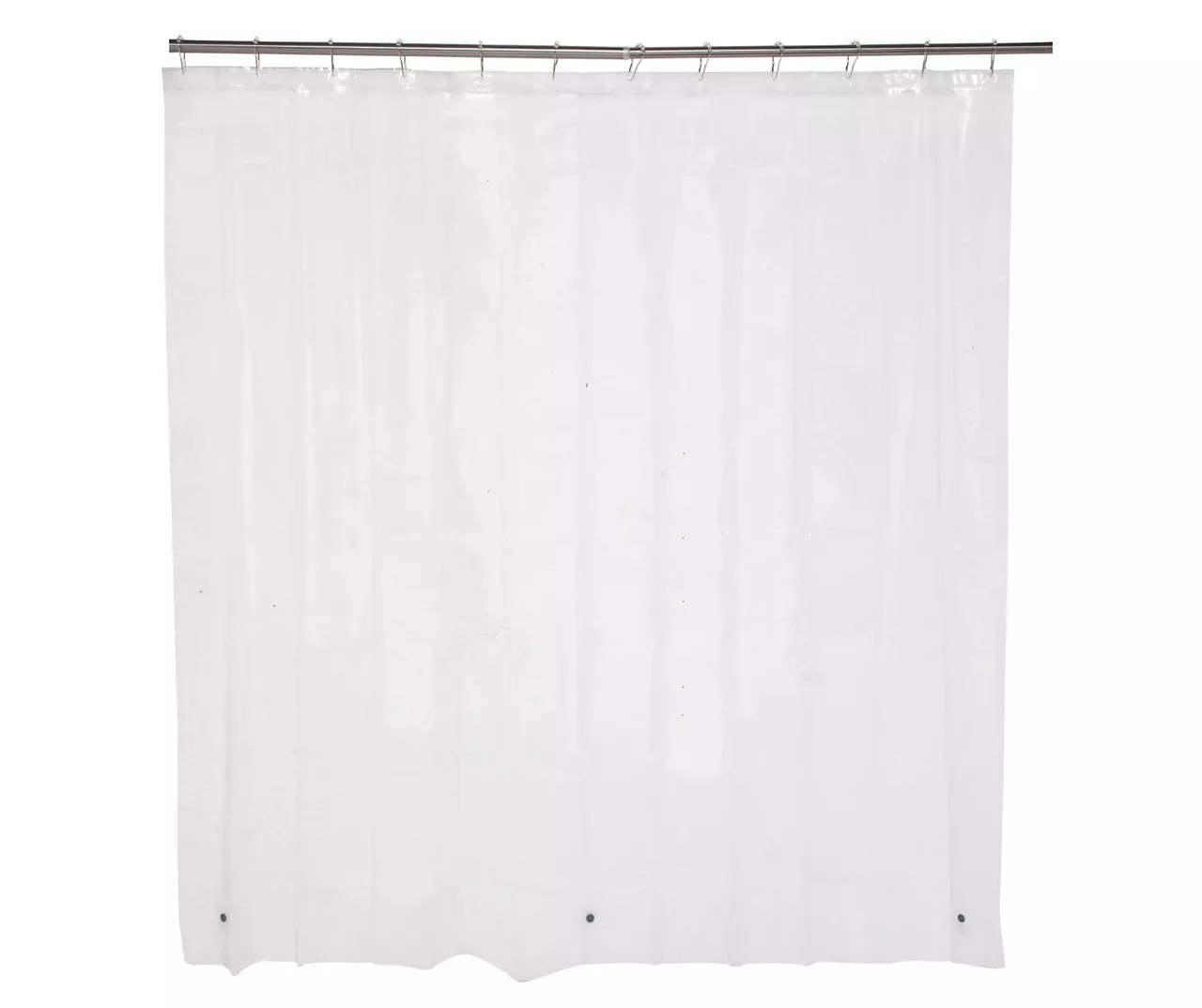 Kenney Kenney 13Piece MediumWeight PEVA Shower Liner & Roller Ring