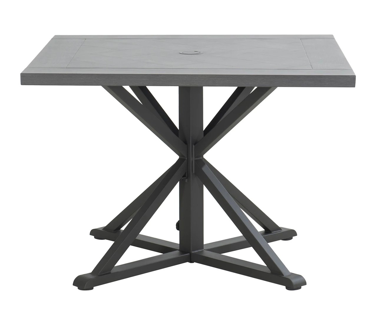 Broyhill Yorktown Herringbone Square Steel Patio Dining Table Big Lots