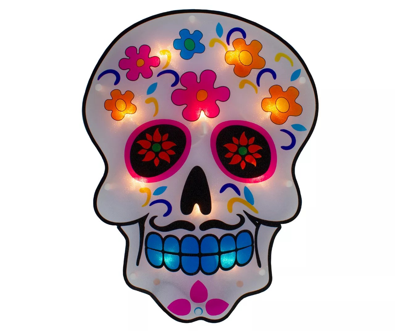 Northlight Sugar Skull LightUp Window Silhouette Big Lots