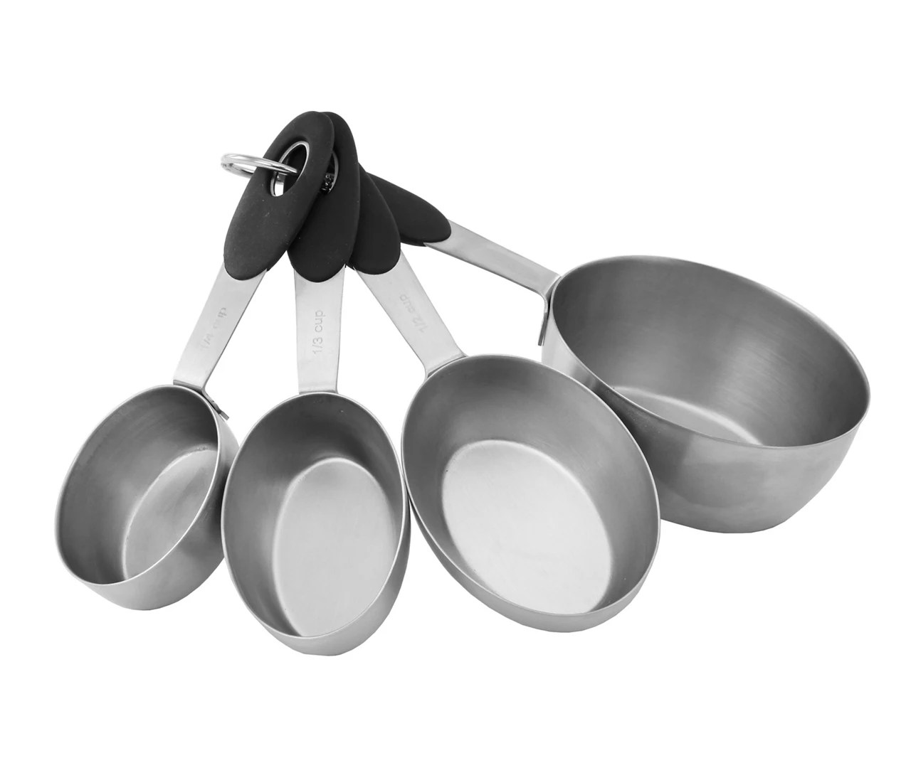 Oneida Stainless Steel Prescott 4Piece Measuring Cup Set Big Lots