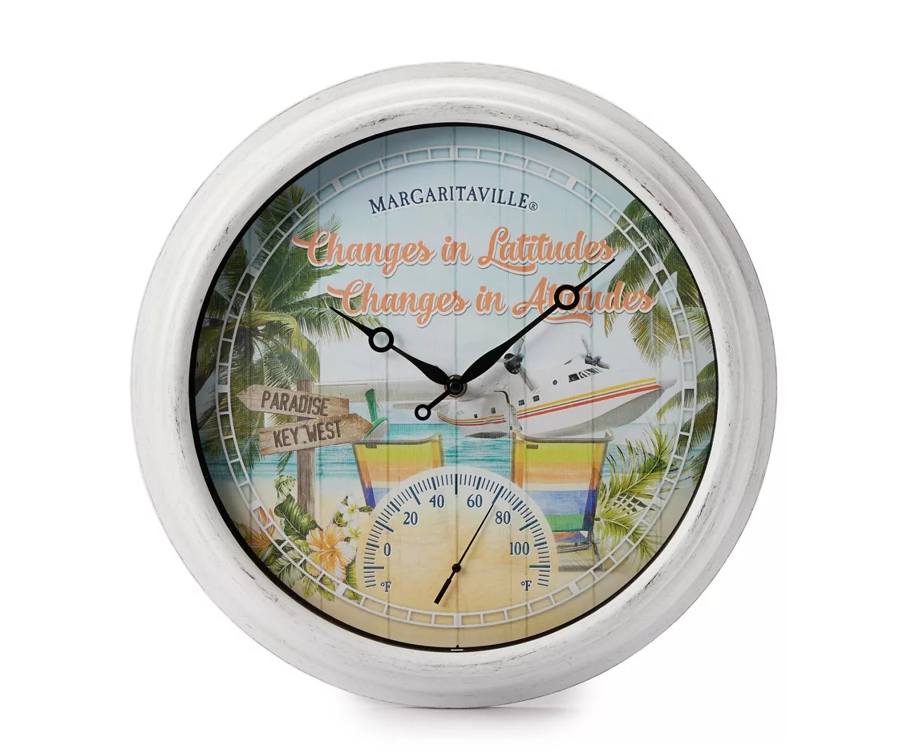 Margaritaville Margaritaville Indoor/Outdoor Wall Clock Big Lots