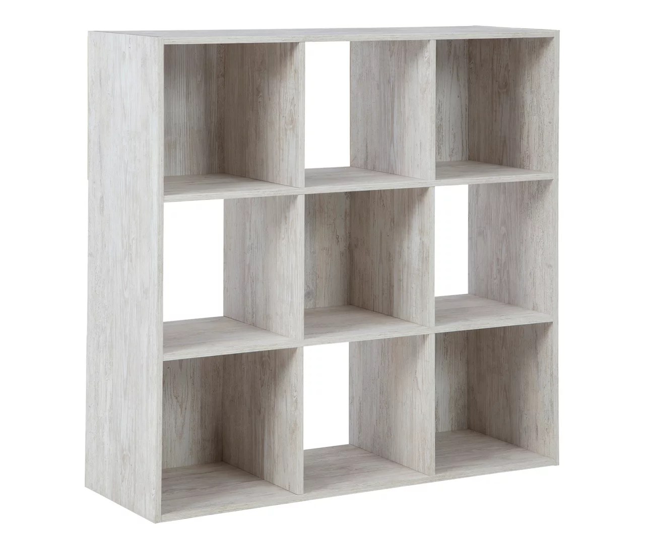Signature Design By Ashley Paxberry Whitewash 9Cube Storage Organizer