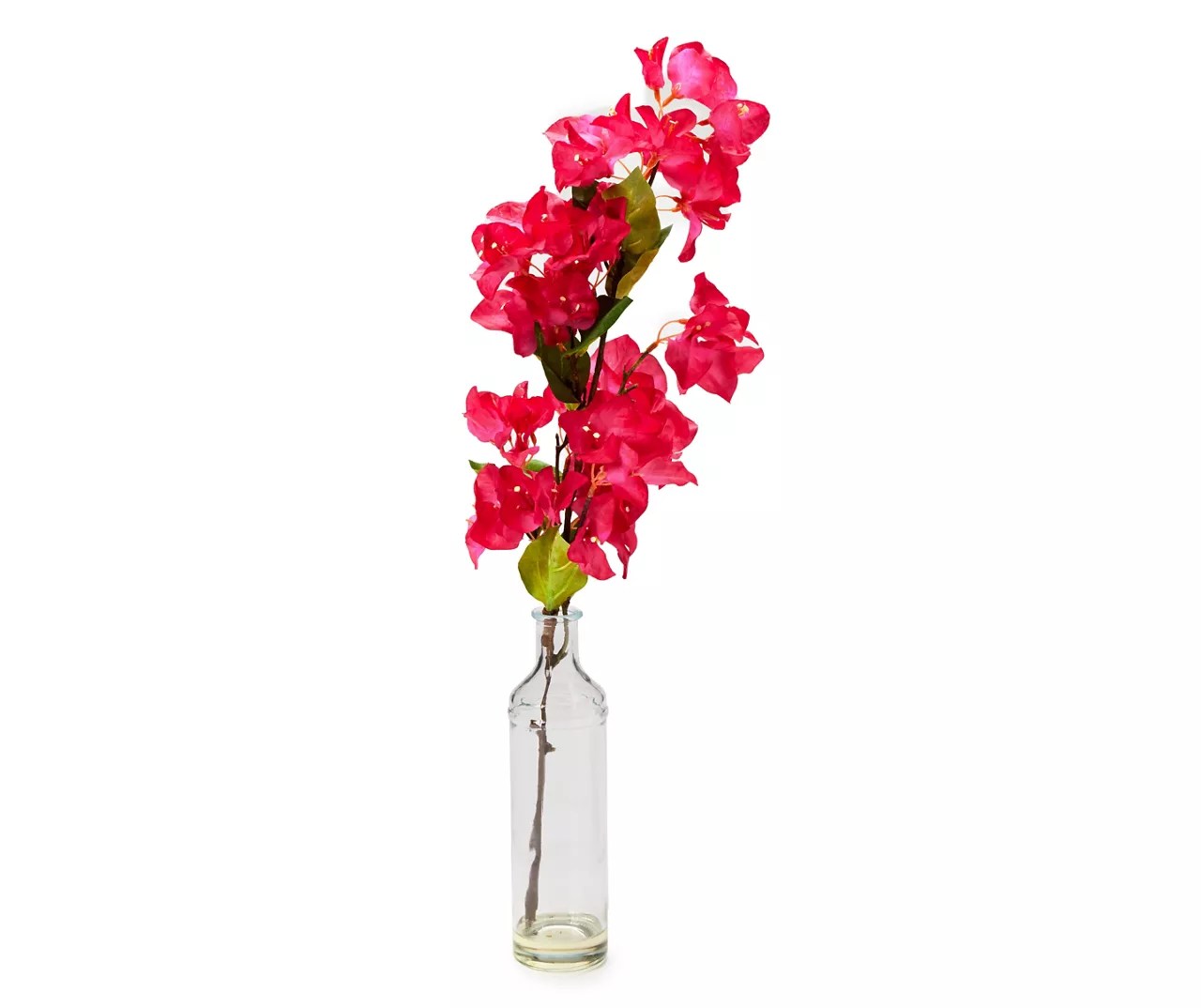 Real Living Grecian Getaway Red Artificial Bougainvillea Stem With