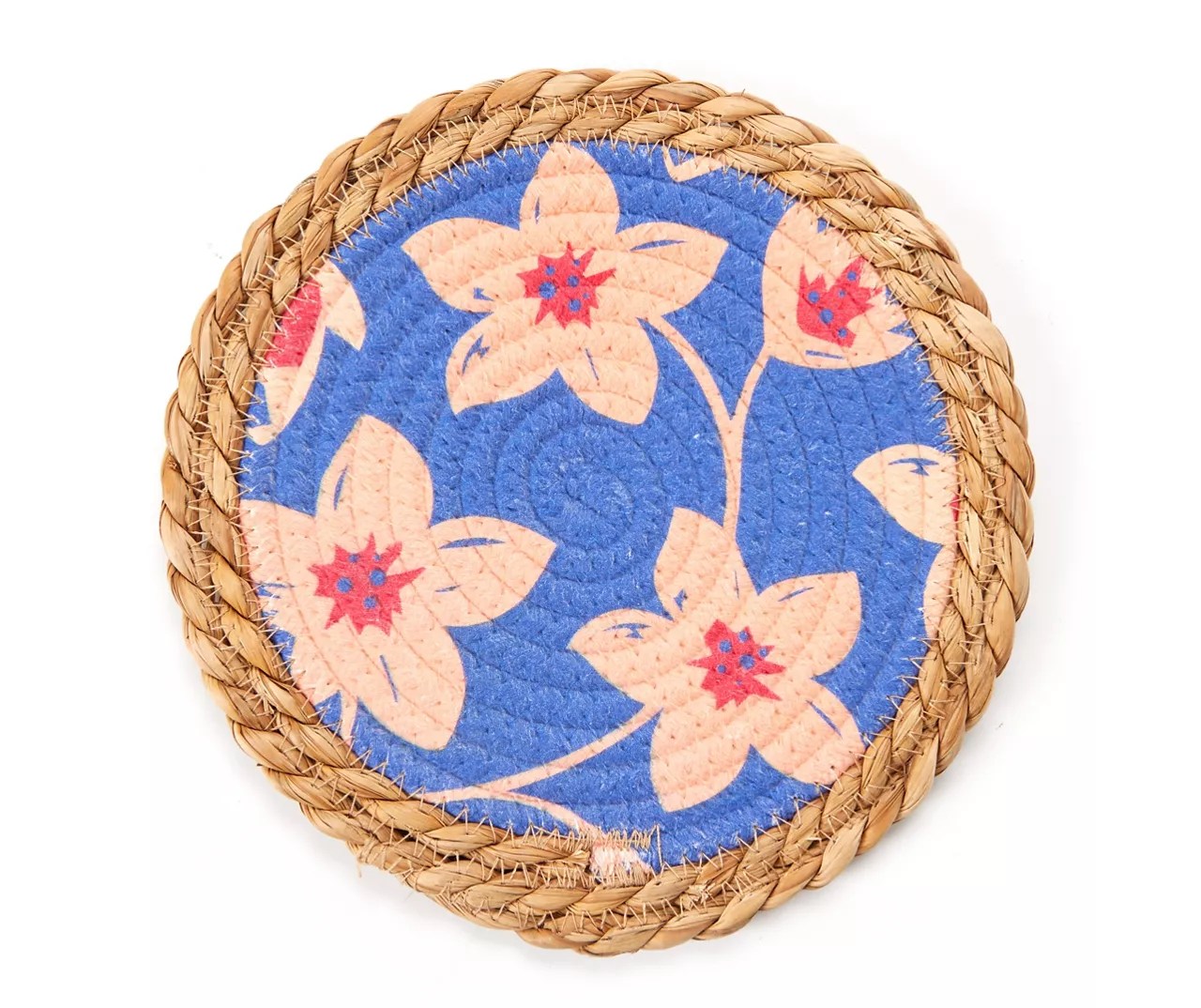 Floral Woven Round Decorative Wall Mat Big Lots