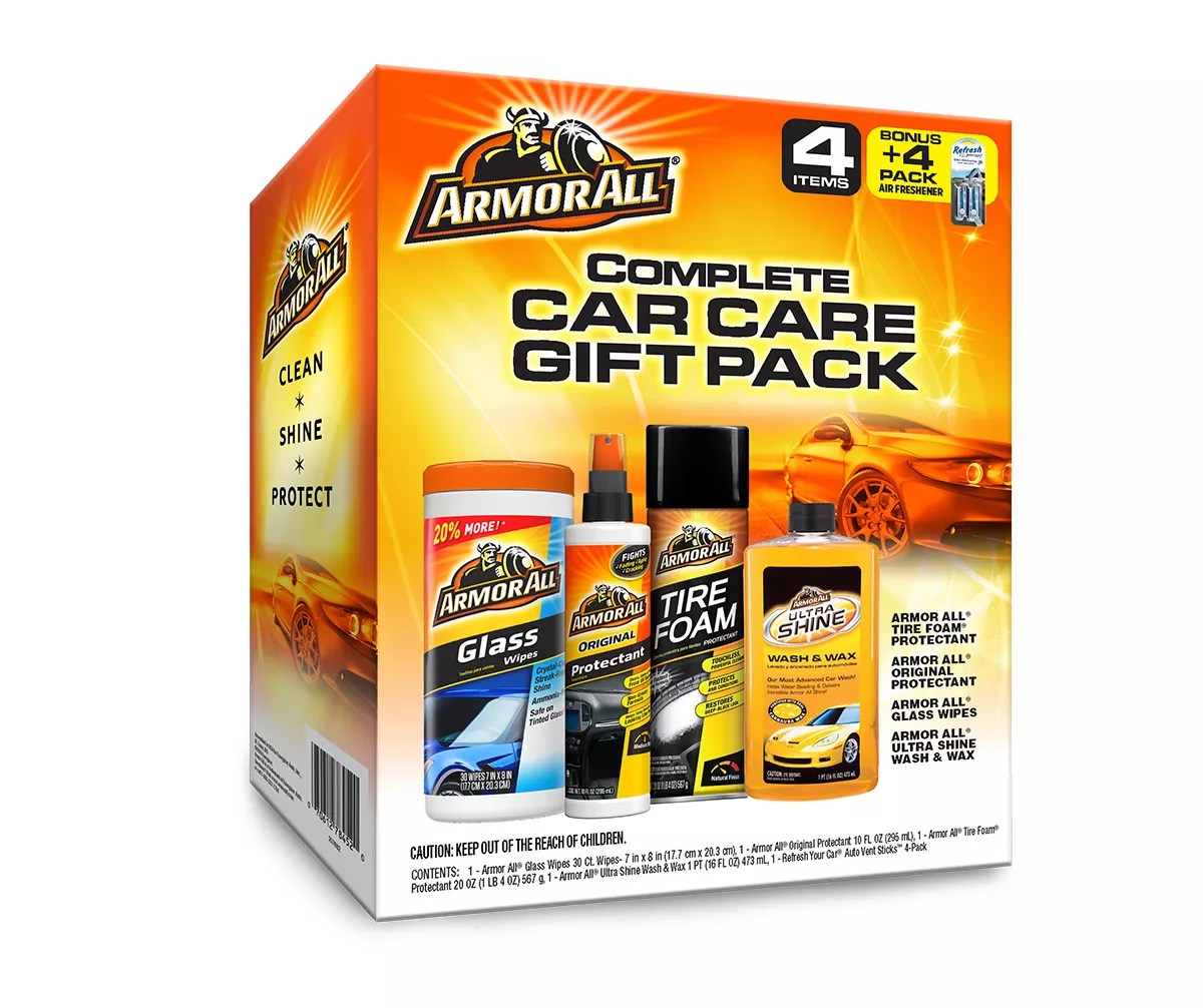 ArmorAll 4Piece Complete Car Care Kit Big Lots