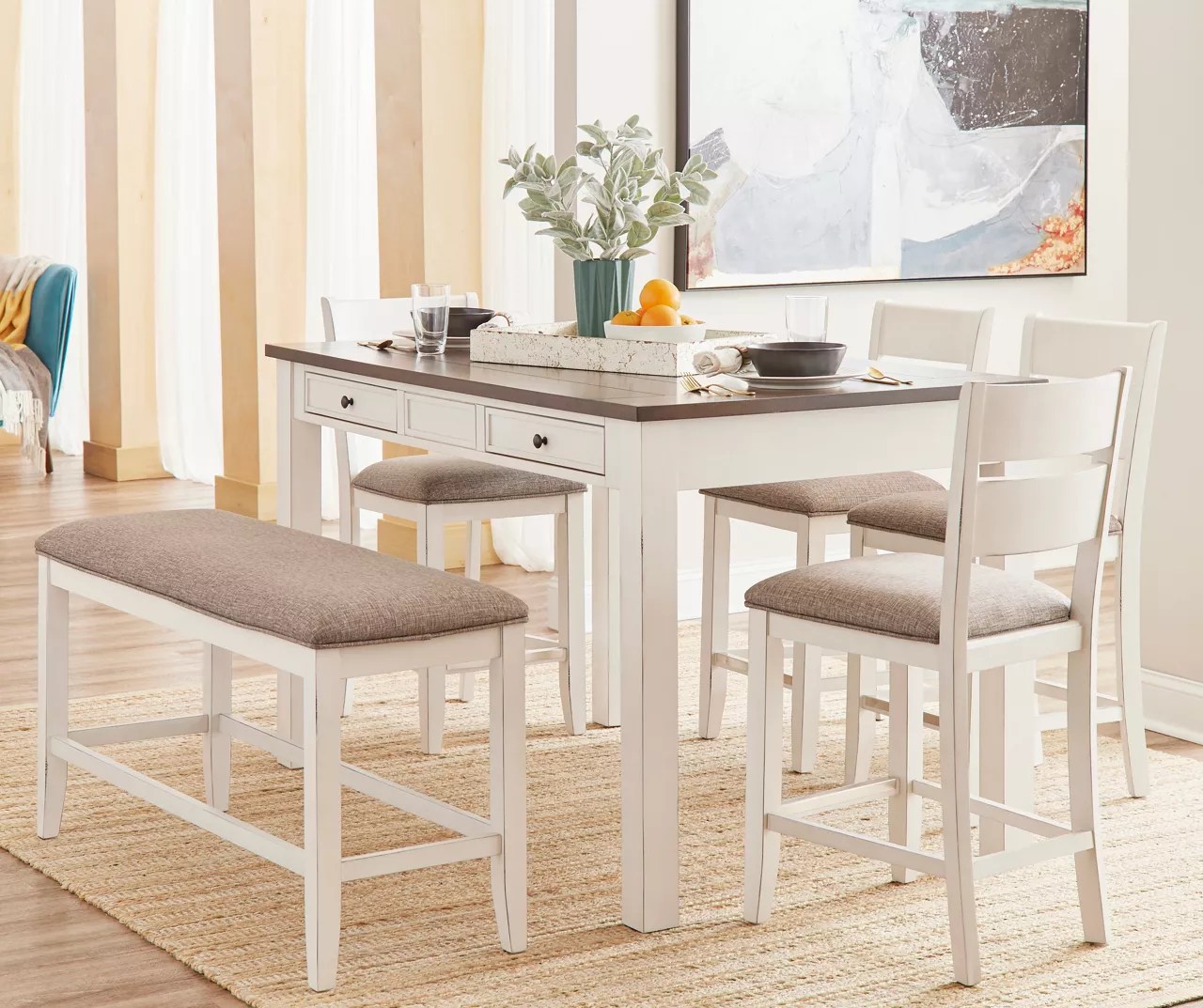 Lane Home Solutions Sarasota 6Piece CounterHeight Dining Set Big Lots