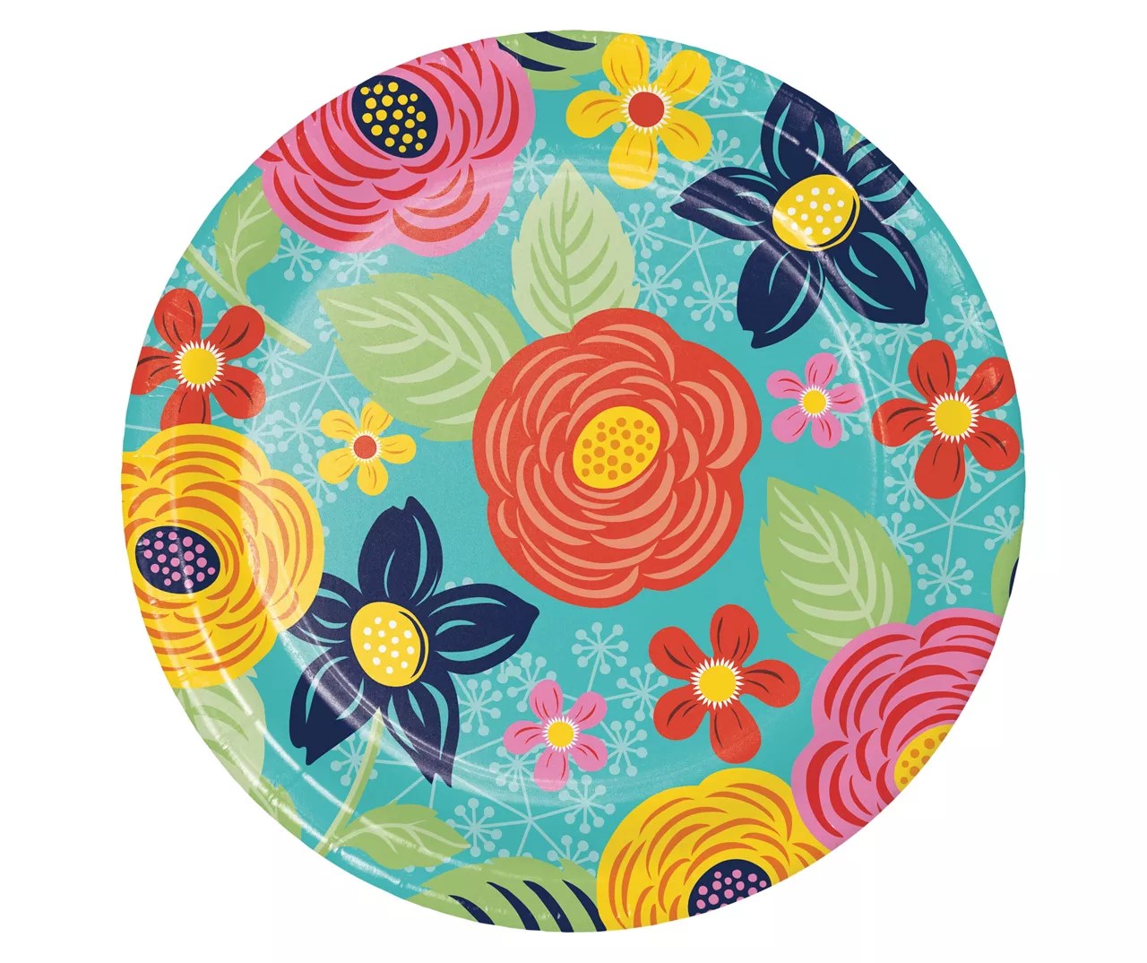 Floral Paper Dessert Plates, 40Count Big Lots