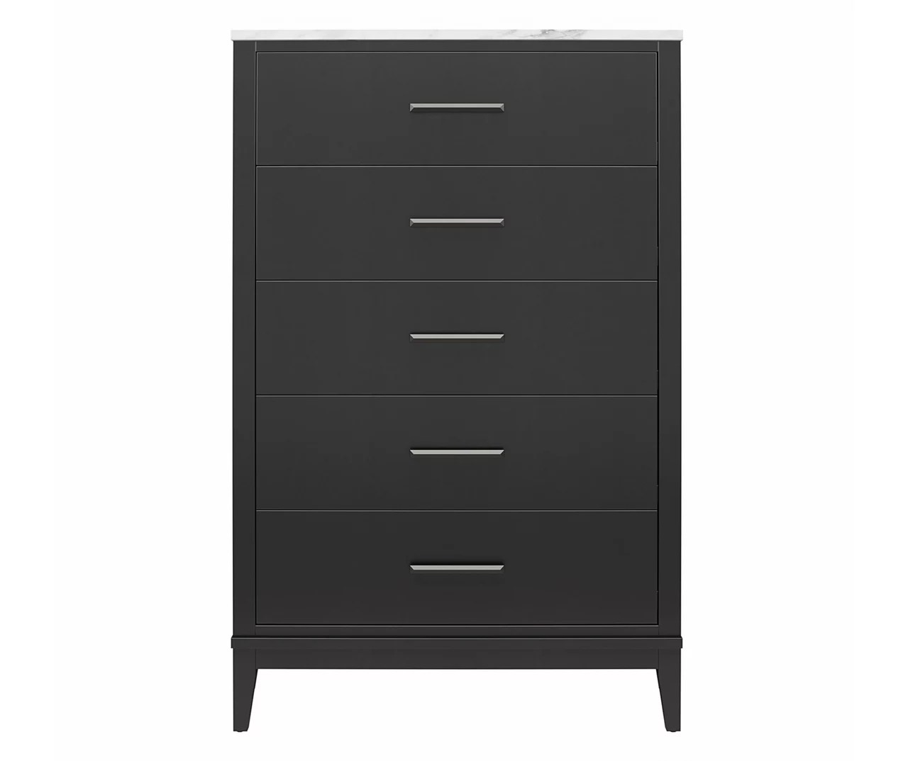 Ameriwood Ameriwood Madison Lane Faux Marble 5Drawer Dresser Big Lots