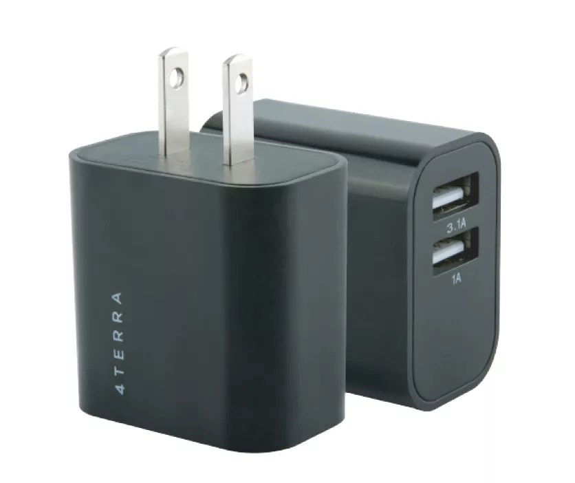 4Terra 2Port USB Wall Charger Big Lots