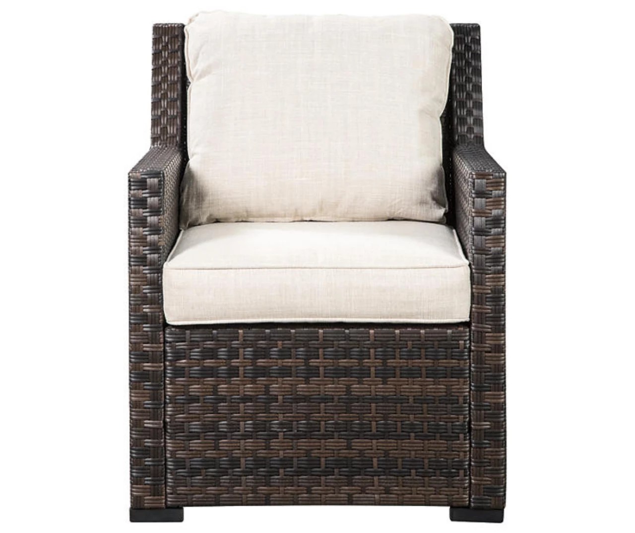 Signature Design By Ashley Easy Isle Wicker Cushioned Patio Lounge
