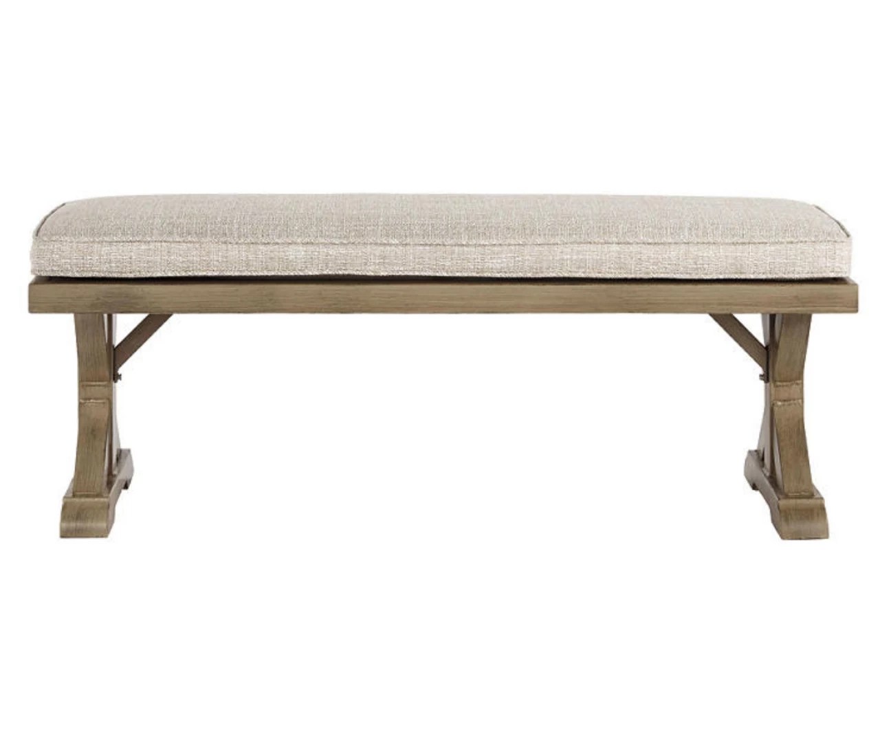 Signature Design By Ashley Beachcroft Wood Look Cushioned Patio Dining