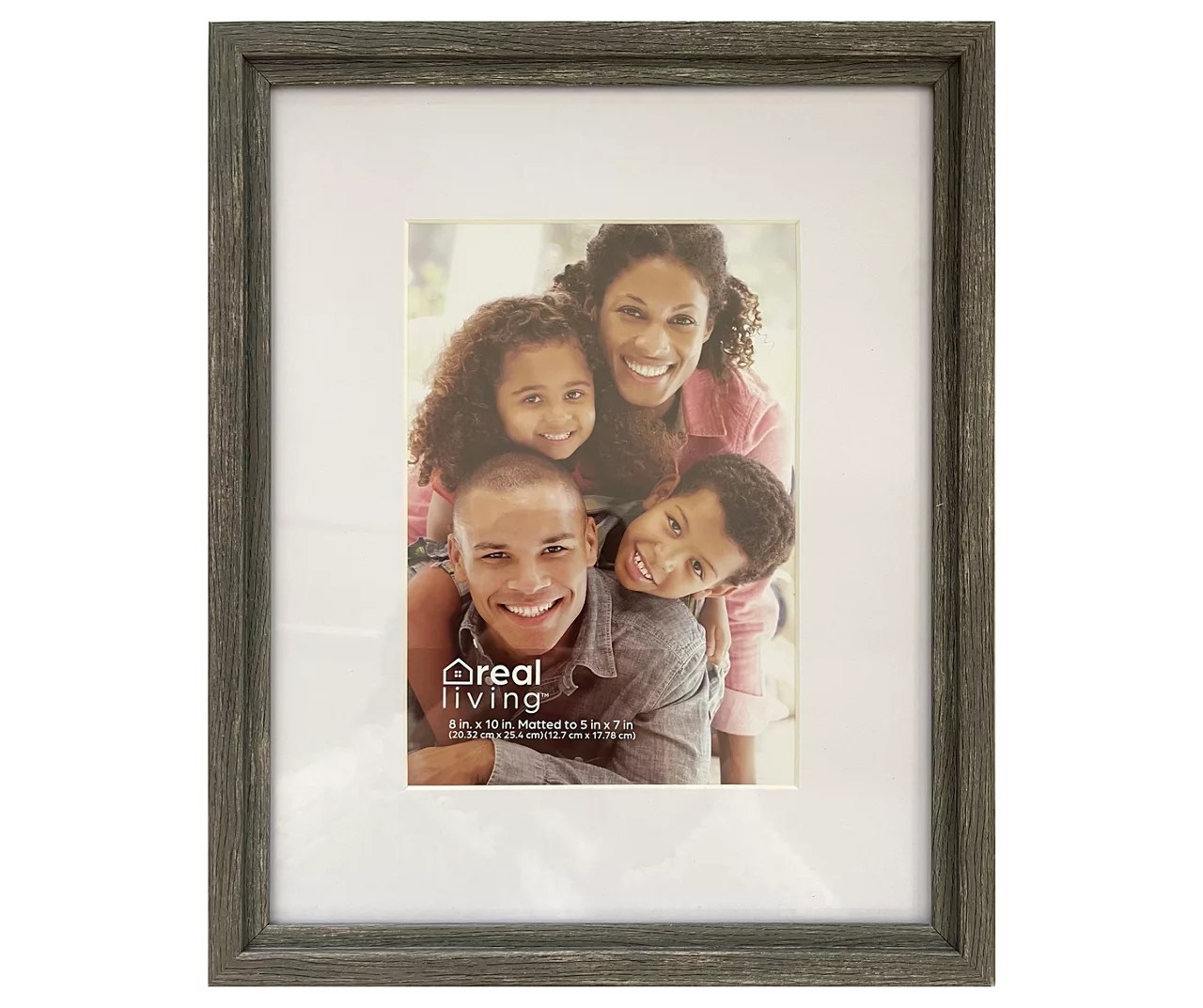 Real Living Real Living Gray StepDown Picture Frame Big Lots