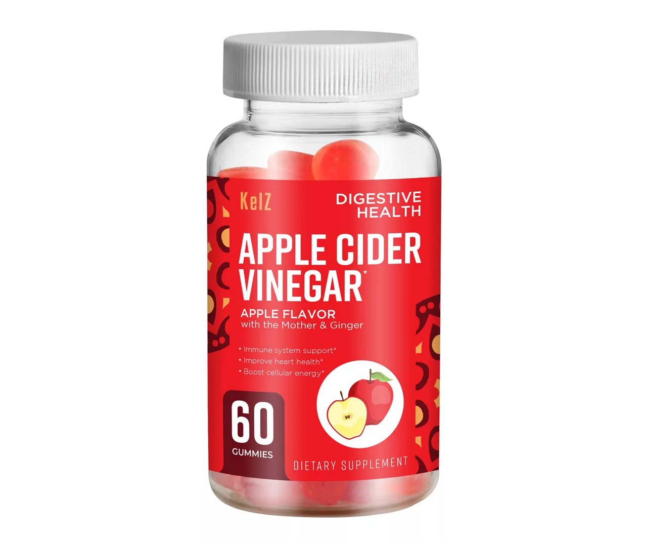 Apple Cider Vinegar Gummies, 60Count Big Lots