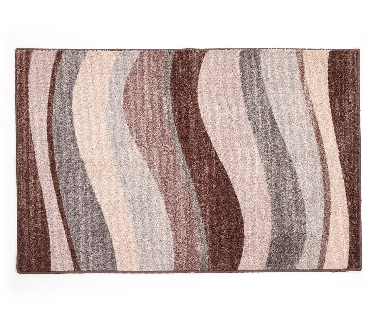 Broyhill Broyhill Mauve & Gray Wave Accent Rug Big Lots