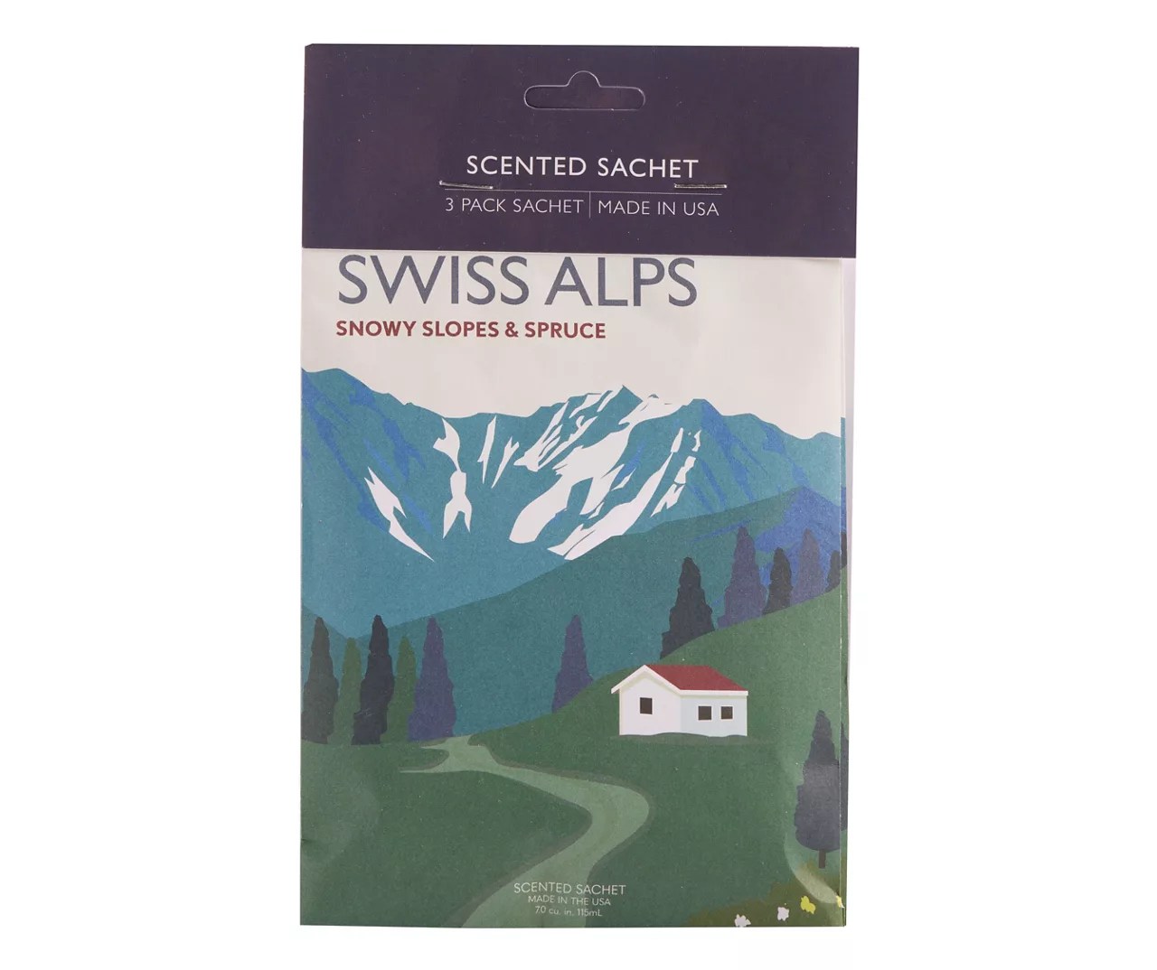 Swiss Alps Fresh Linen Scented Sachets, 3Pack Big Lots