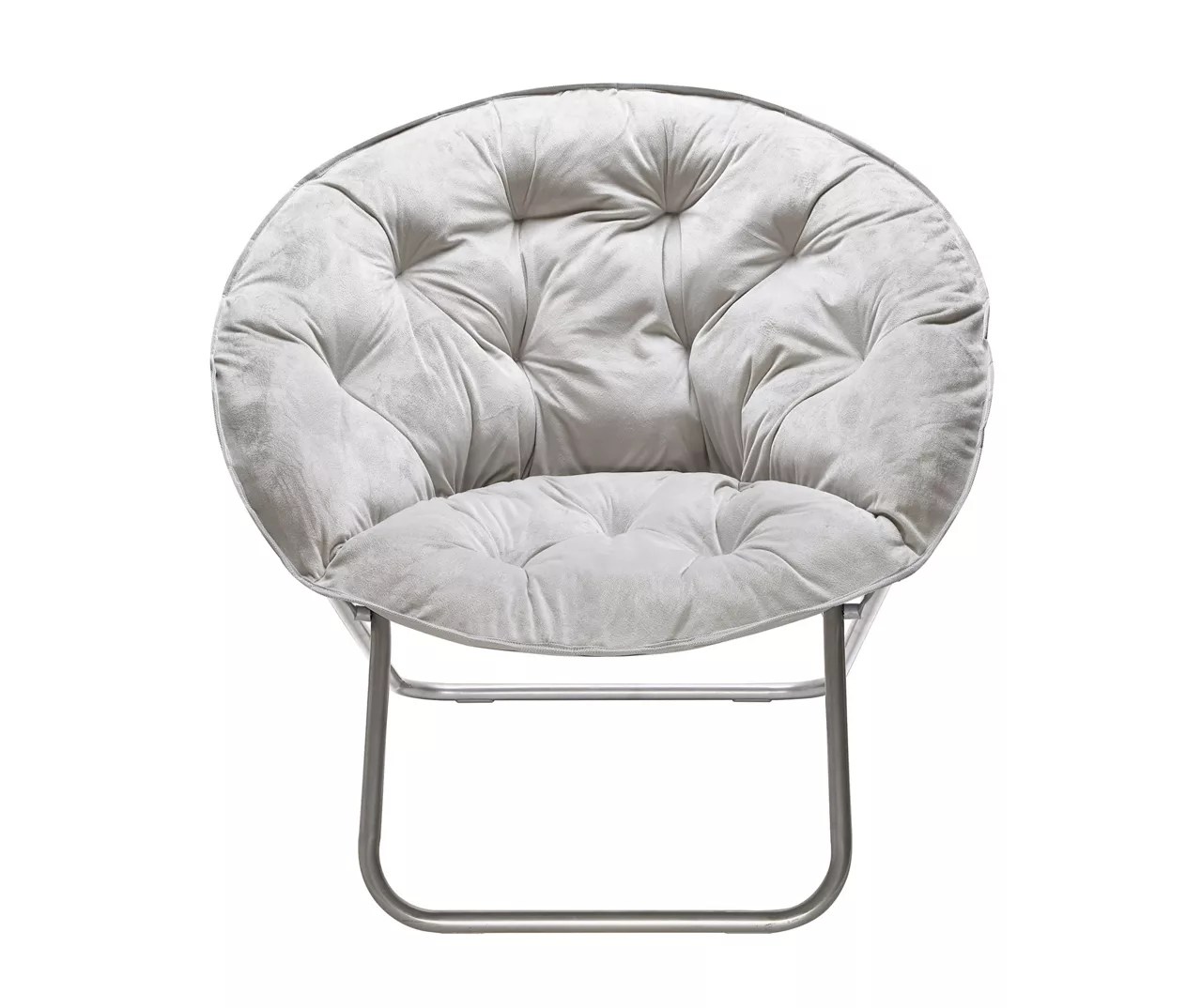 Real Living Gray Saucer Chair Big Lots