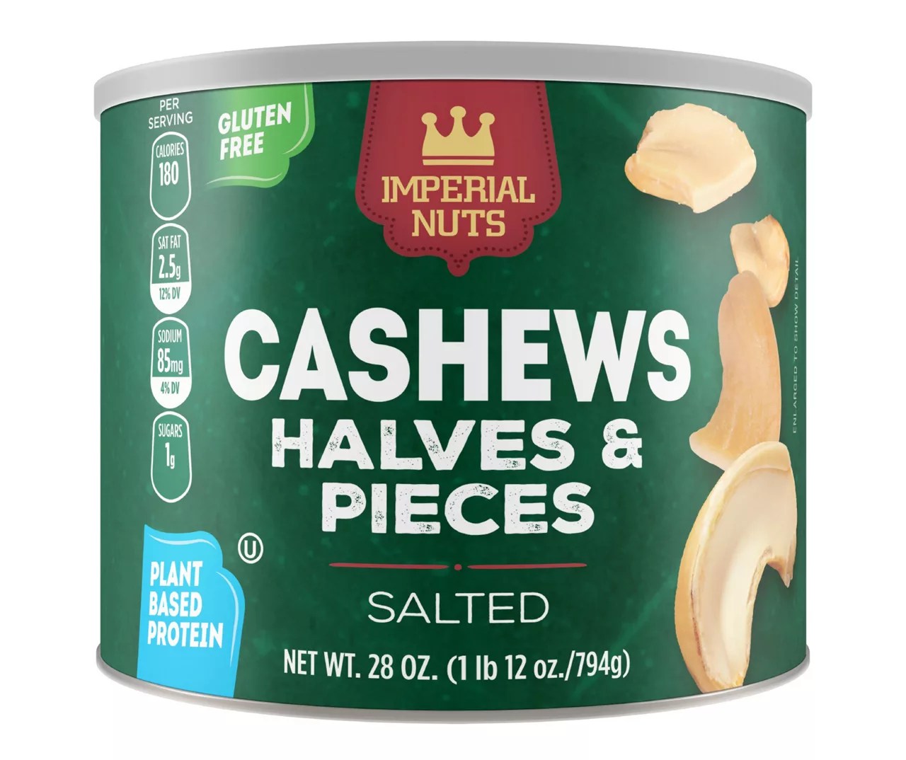 Imperial Nuts Salted Cashews Halves & Pieces, 28 Oz. Big Lots