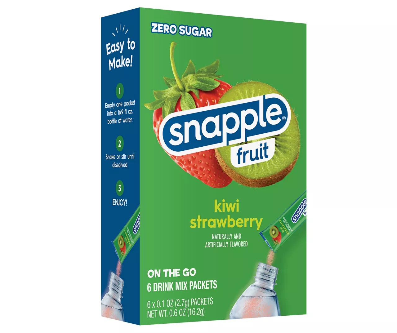 Snapple Kiwi Strawberry Drink Mix, 6Pack Big Lots