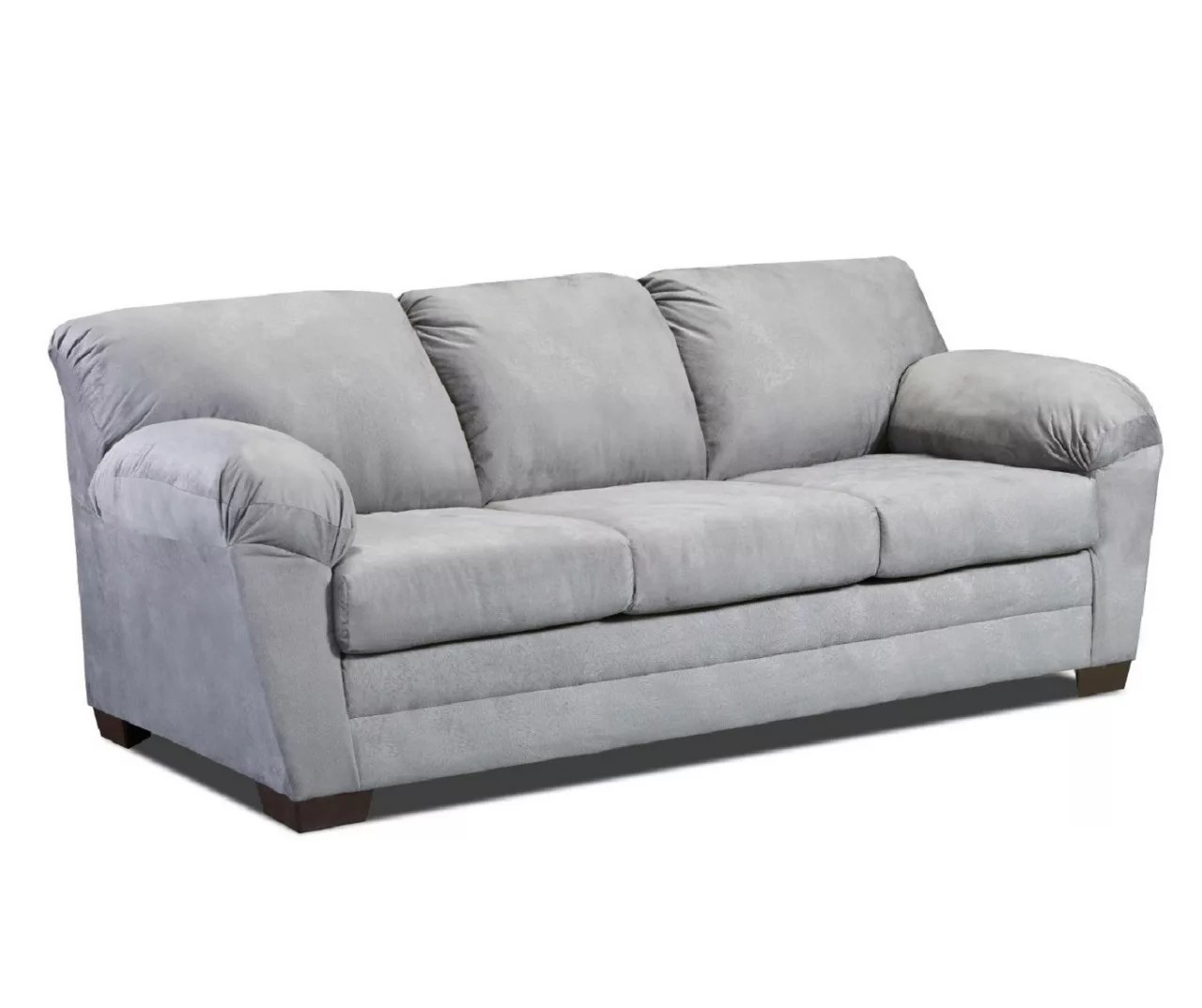 Delta Delta Crushed LeatherLook Sofa Big Lots