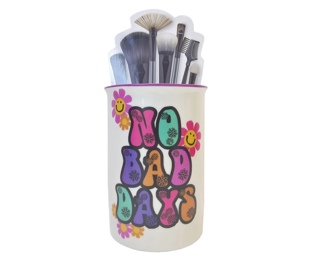 My Beauty Spot Inspirational Ceramic Makeup Brush Holder Big Lots