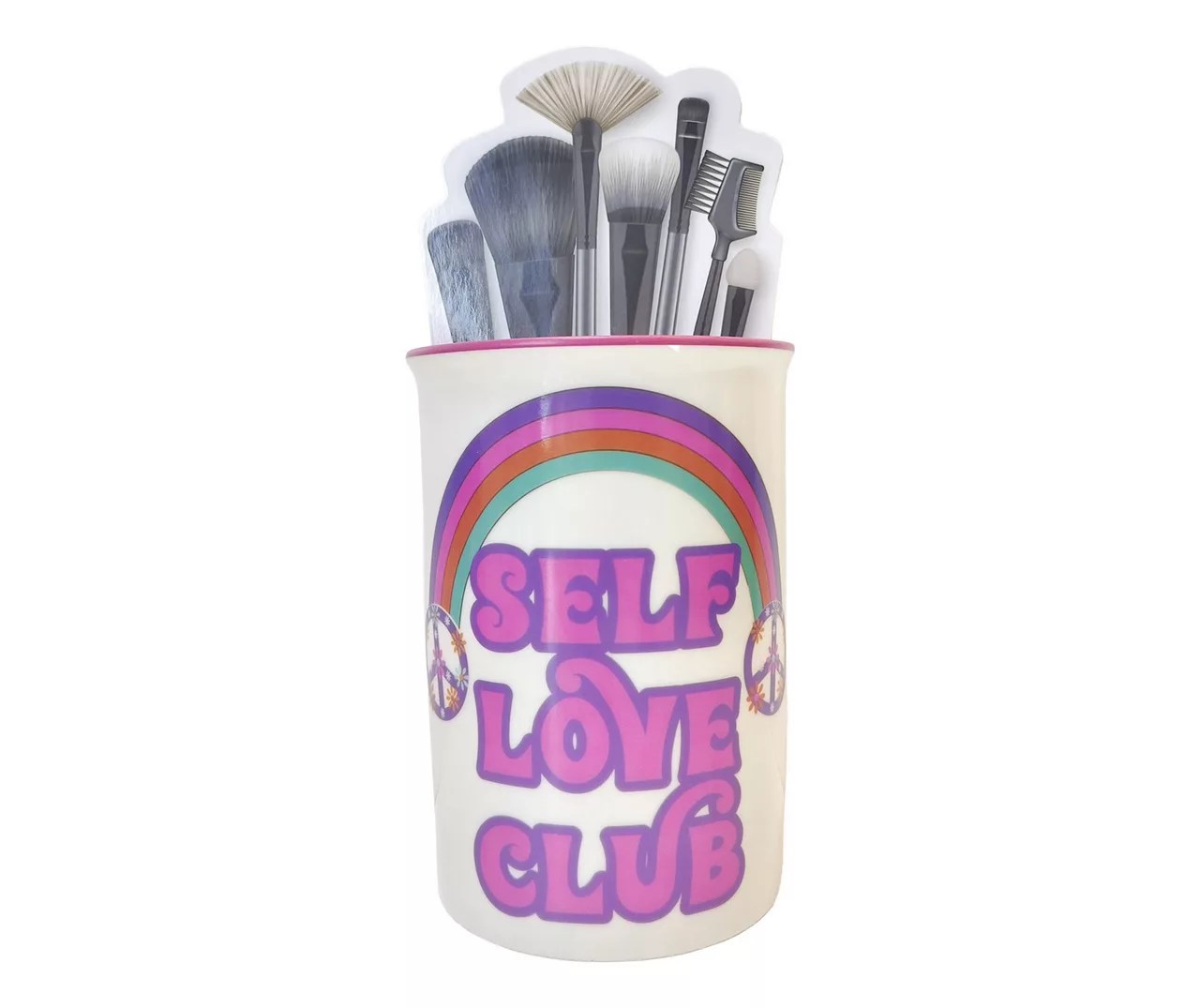 My Beauty Spot Inspirational Ceramic Makeup Brush Holder Big Lots