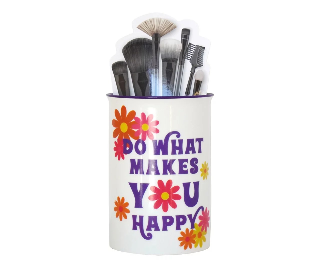 My Beauty Spot Inspirational Ceramic Makeup Brush Holder Big Lots