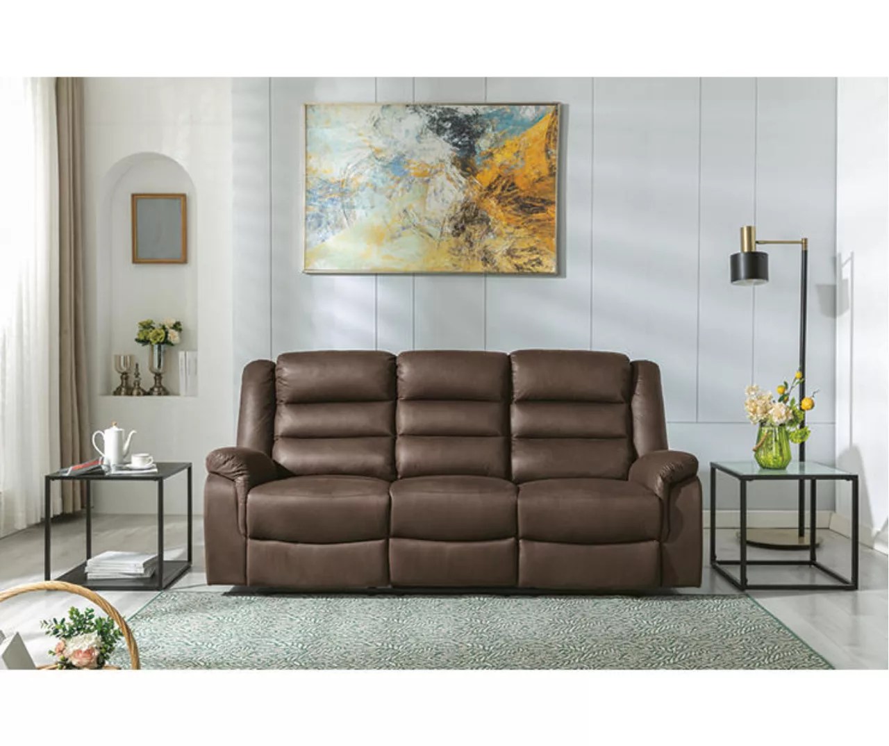Big Lots Leather Reclining Sofas Baci Living Room