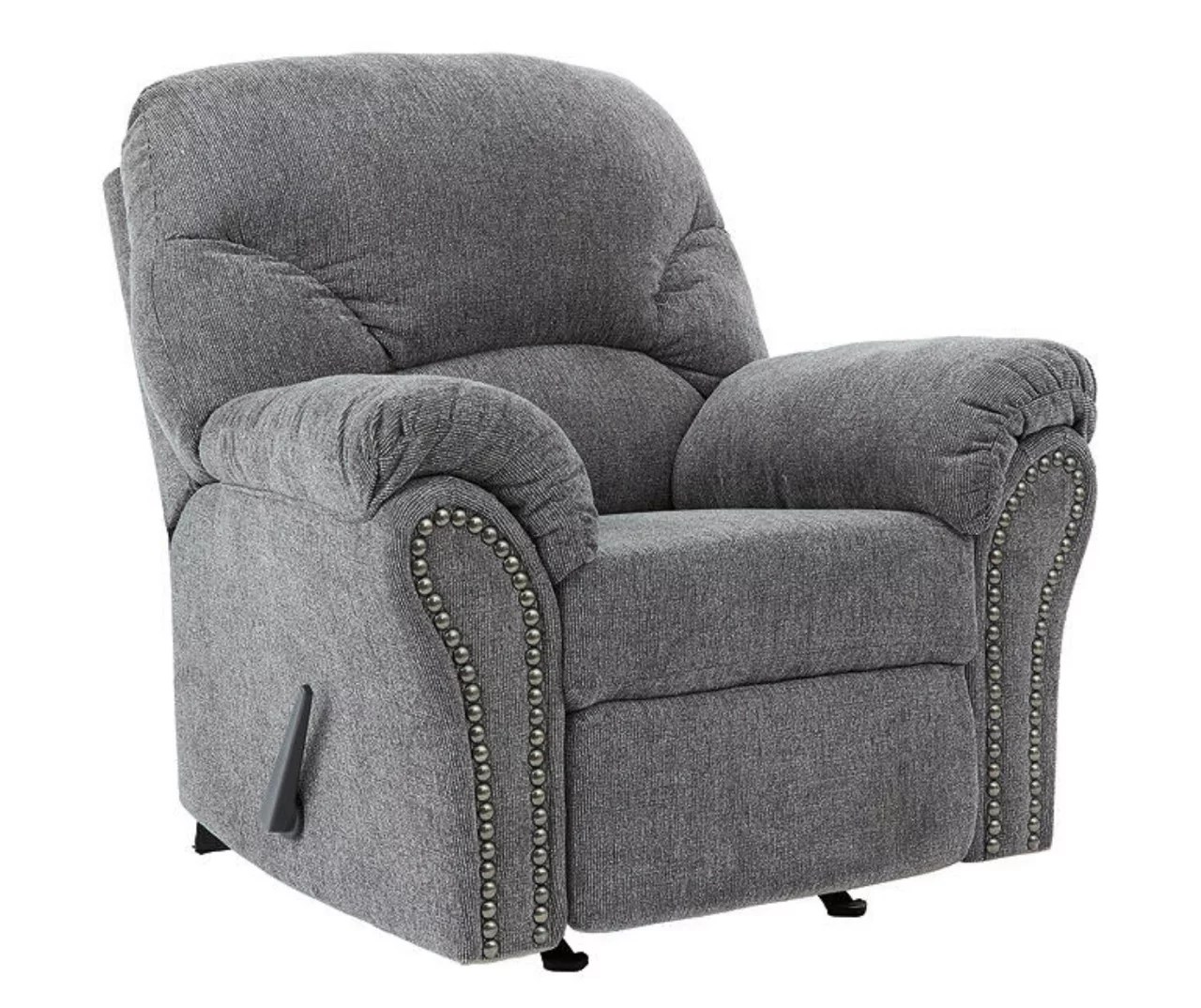 Signature Design By Ashley Allmaxx Gray Rocker Recliner Big Lots