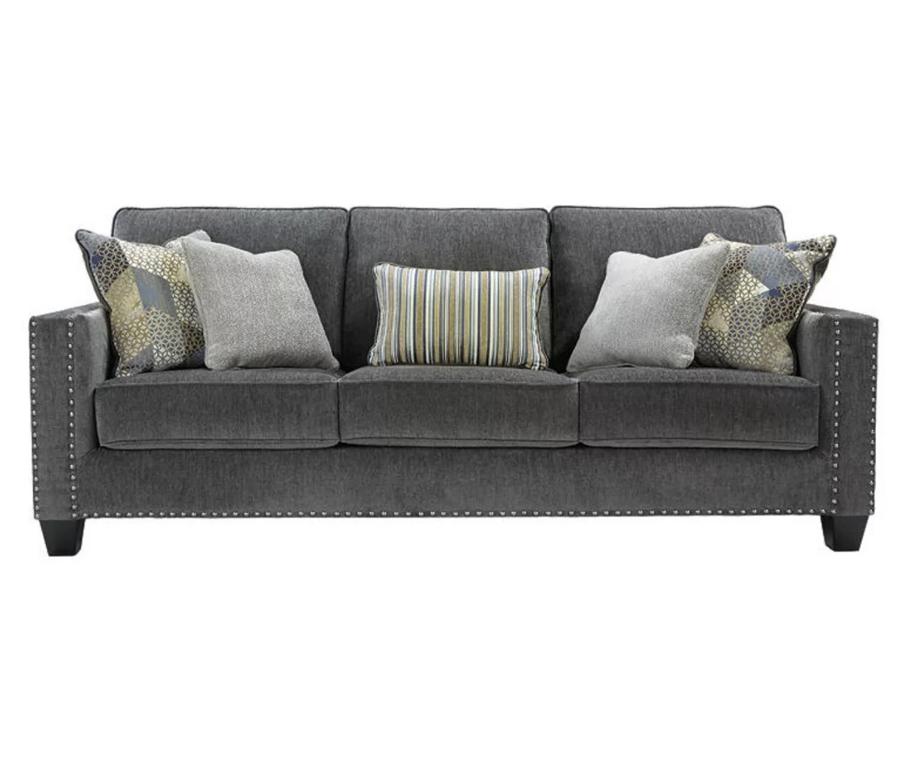 Signature Design By Ashley Gavril Smoky Gray Sofa Big Lots