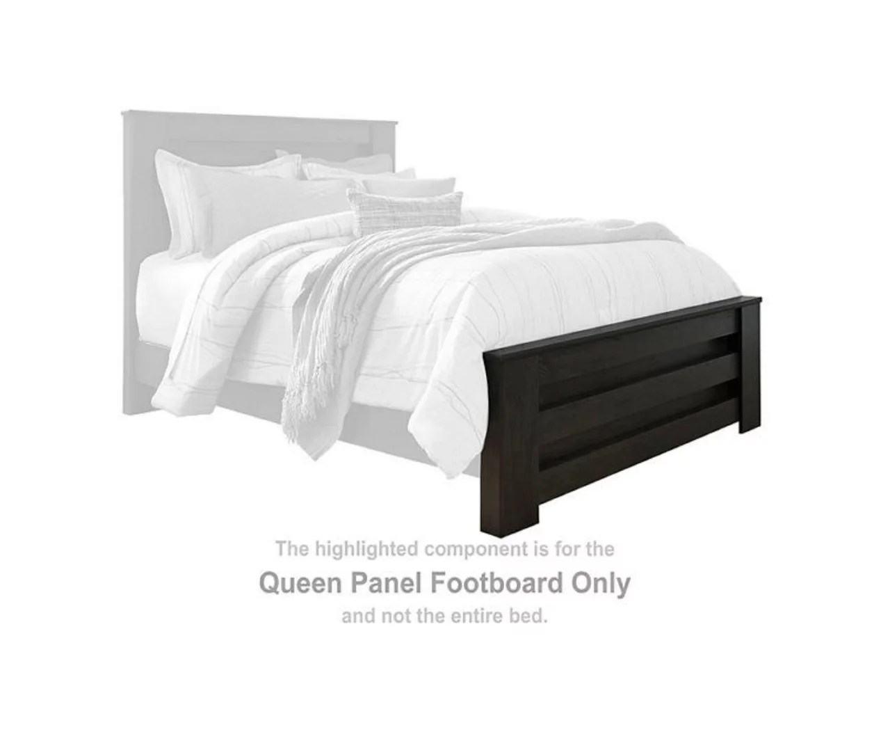 Signature Design By Ashley Brinxton Queen Panel Footboard Big Lots
