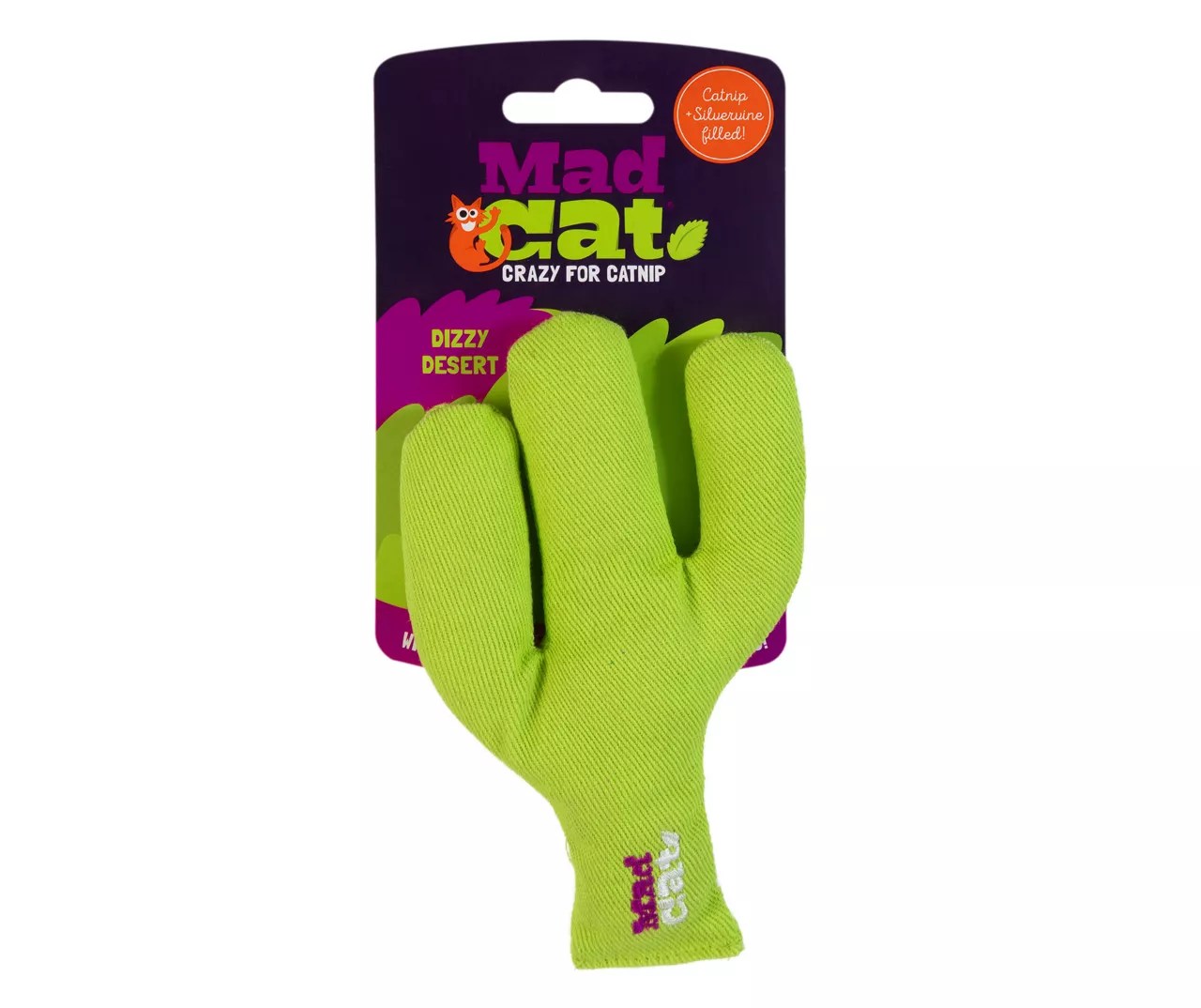 Mad Cat Dizzy Desert Cactus Cat Toy Big Lots