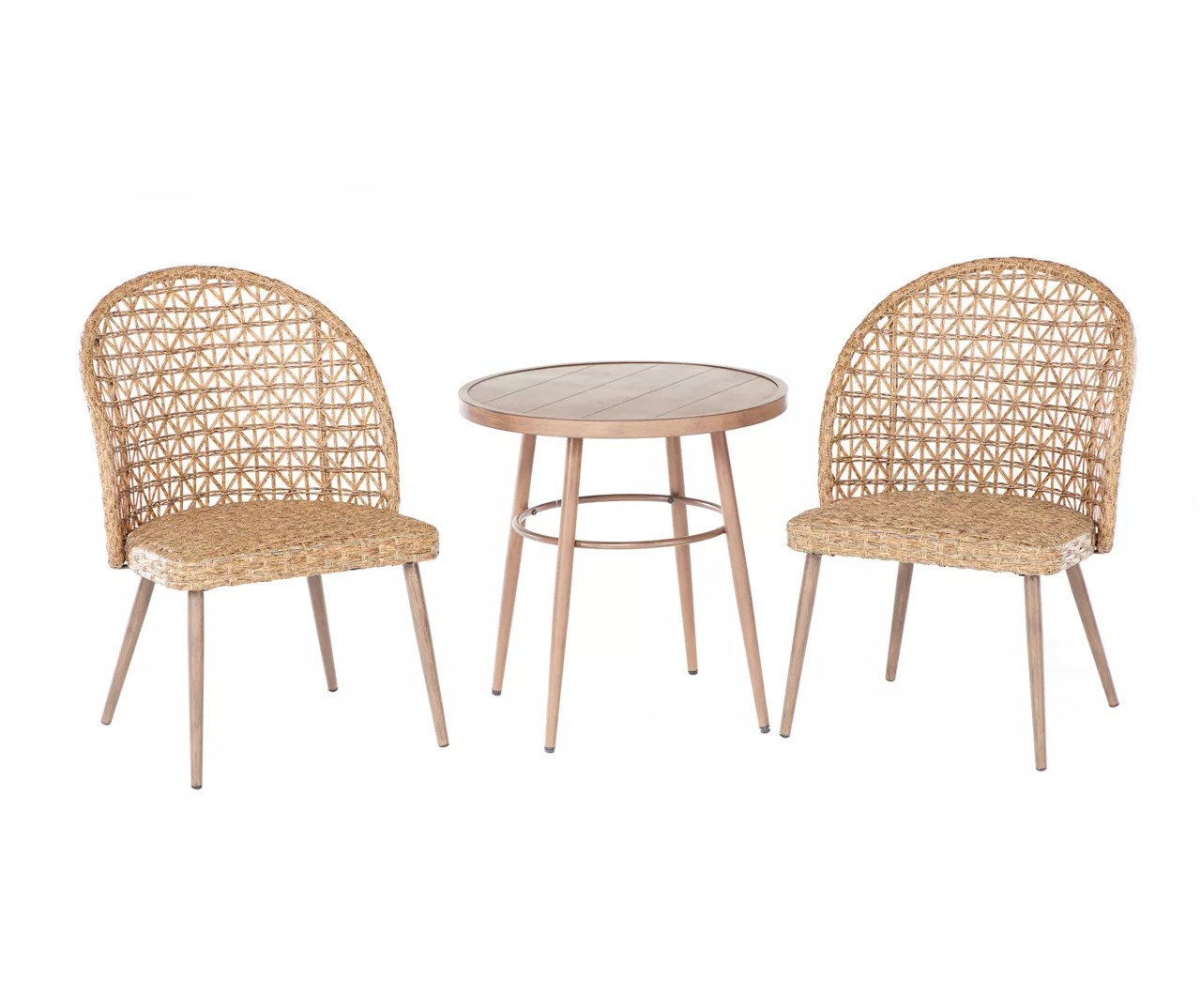 Broyhill Laurel Terrace Brown Wicker 3Piece Patio Bistro Set Big Lots