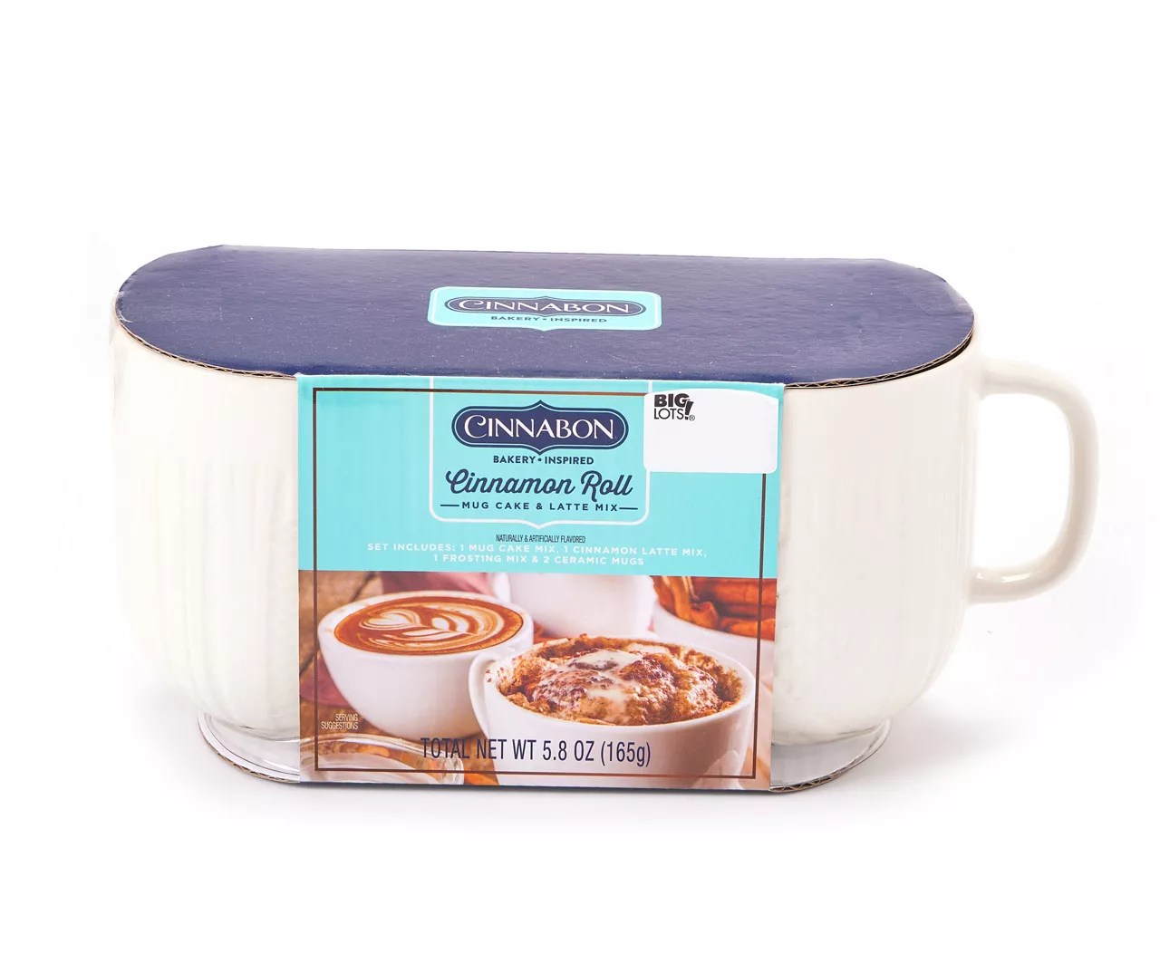 Cinnabon Cake Mug & Latte Mug Set Big Lots
