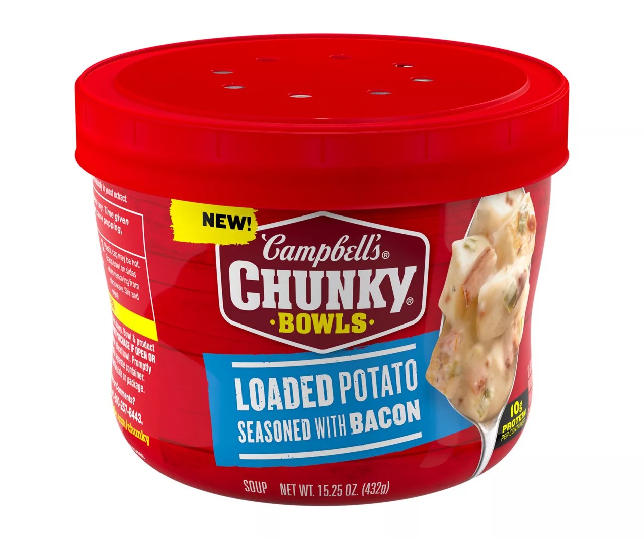 Campbell's Loaded Potato Microwavable Soup Bowl, 15.25 Oz. Big Lots