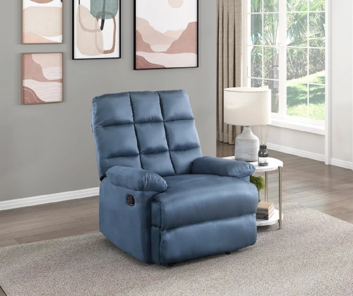 Colin Tufted Recliner Big Lots