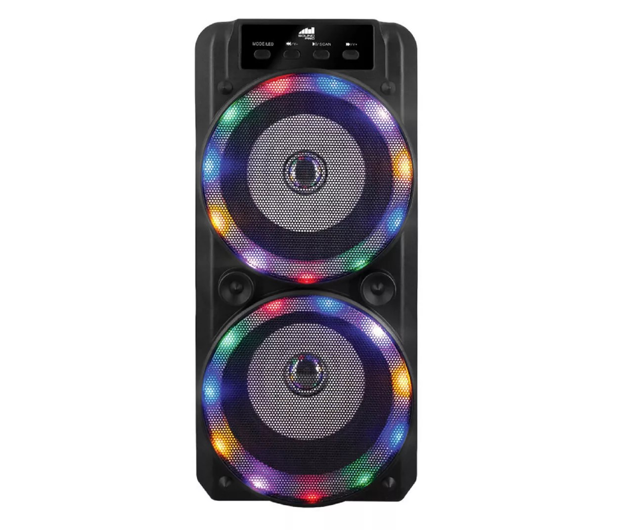 Dual 4" LED Bluetooth Party Speaker Big Lots