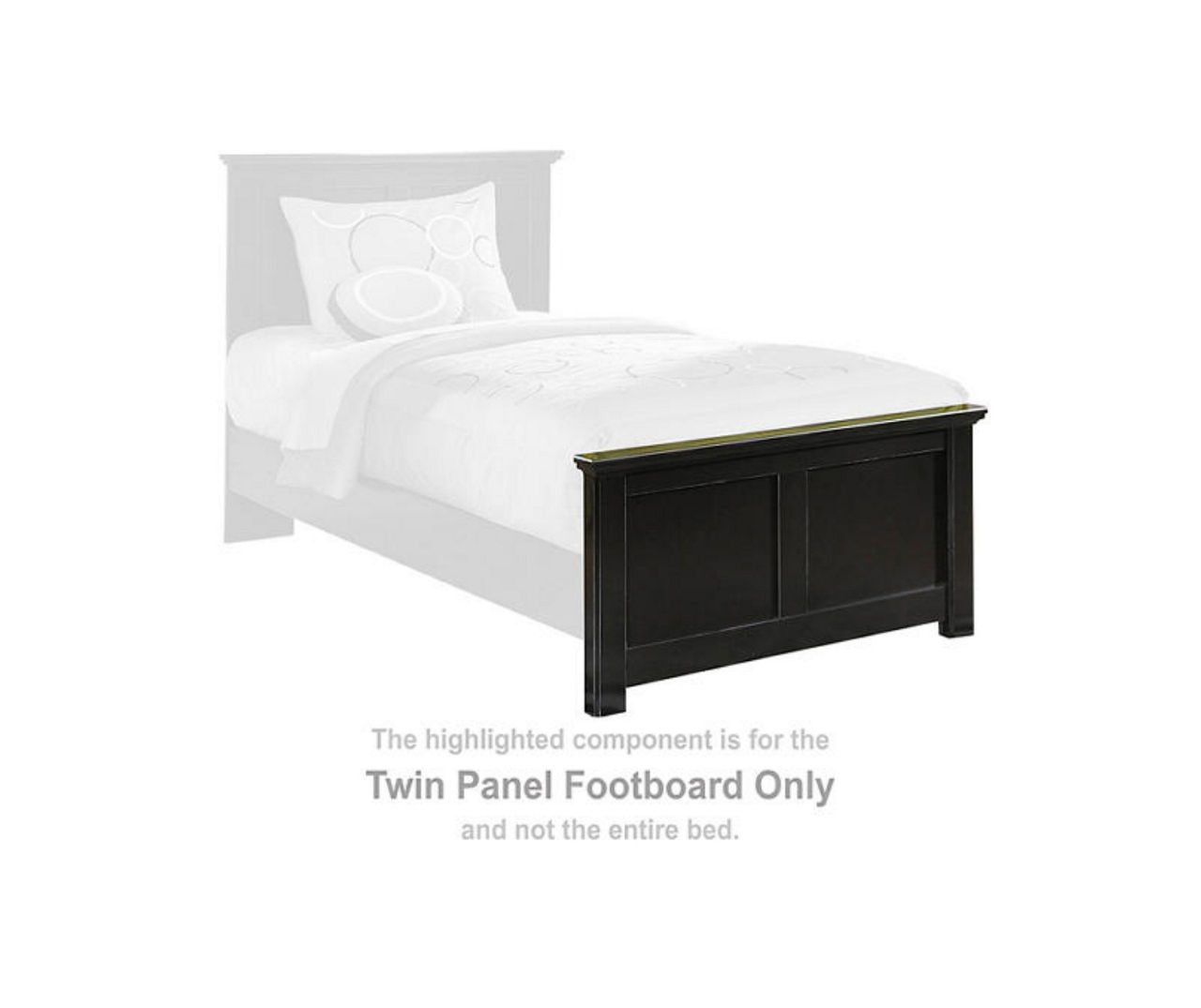 Signature Design By Ashley Maribel Twin Panel Footboard Big Lots