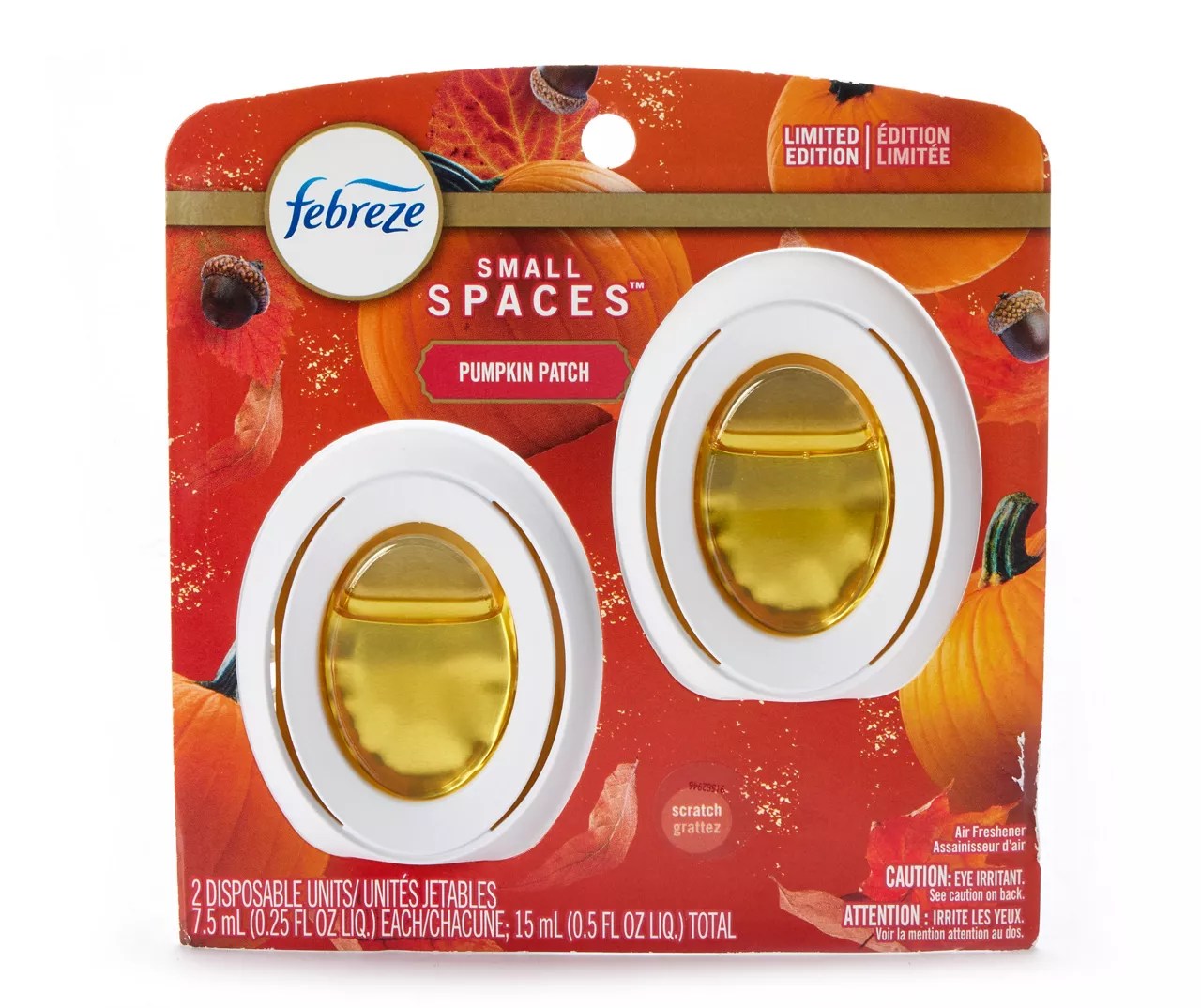 Febreze Pumpkin Patch Small Spaces Air Freshener, 2Pack Big Lots