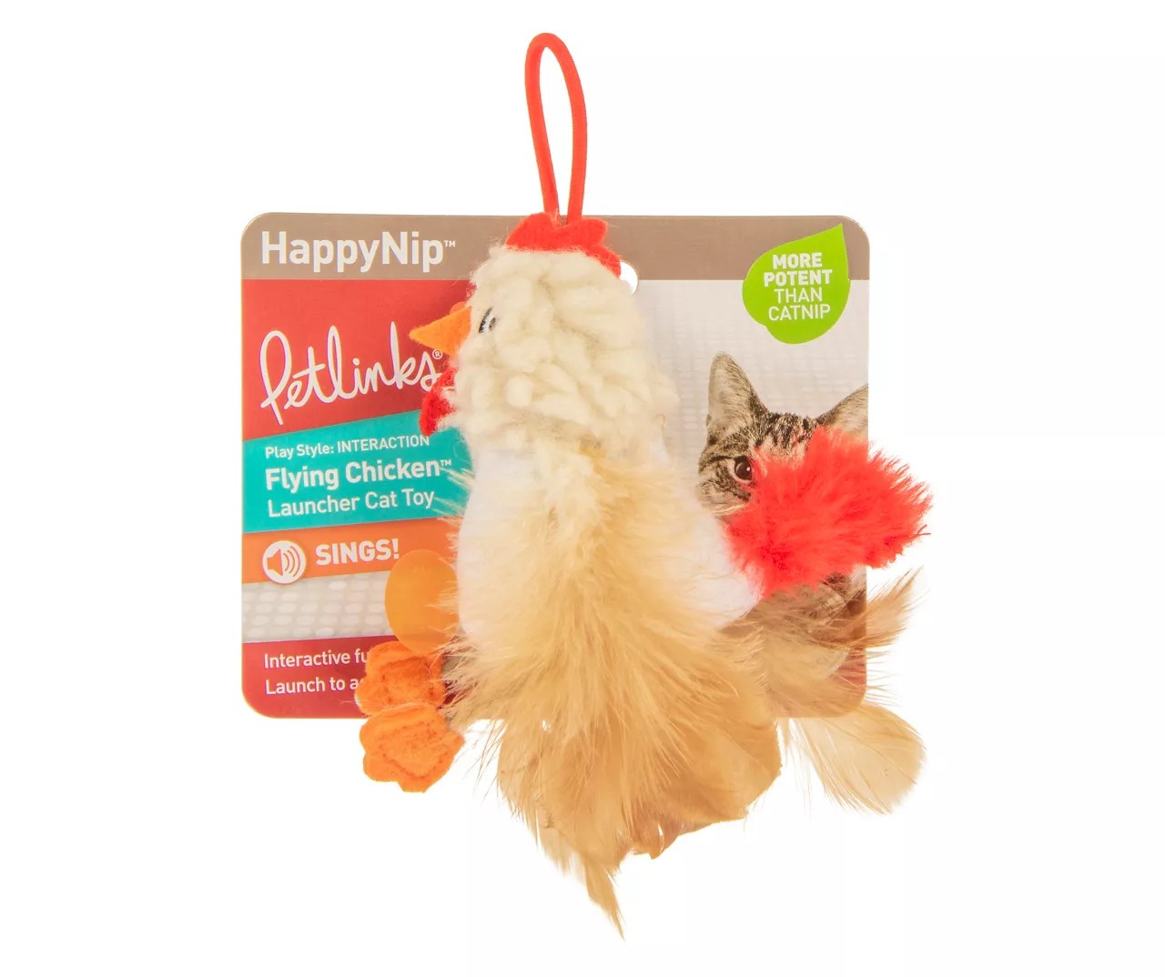 Petlinks Flying Chicken Sound Launcher Cat Toy Big Lots